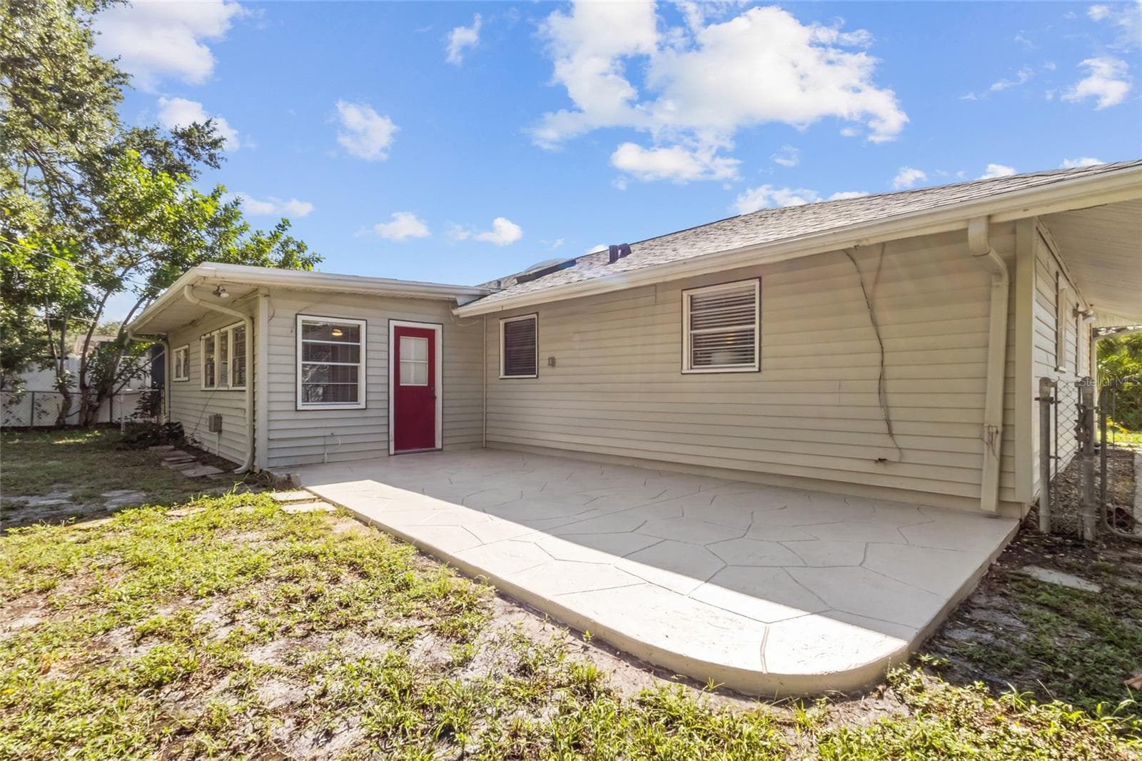 Rear Patio - 2520 E MILMAR DR, SARASOTA