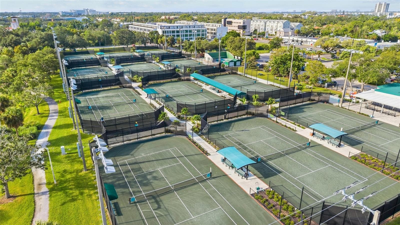 Payne Park: Tennis and Racket Courts - 2520 E MILMAR DR, SARASOTA