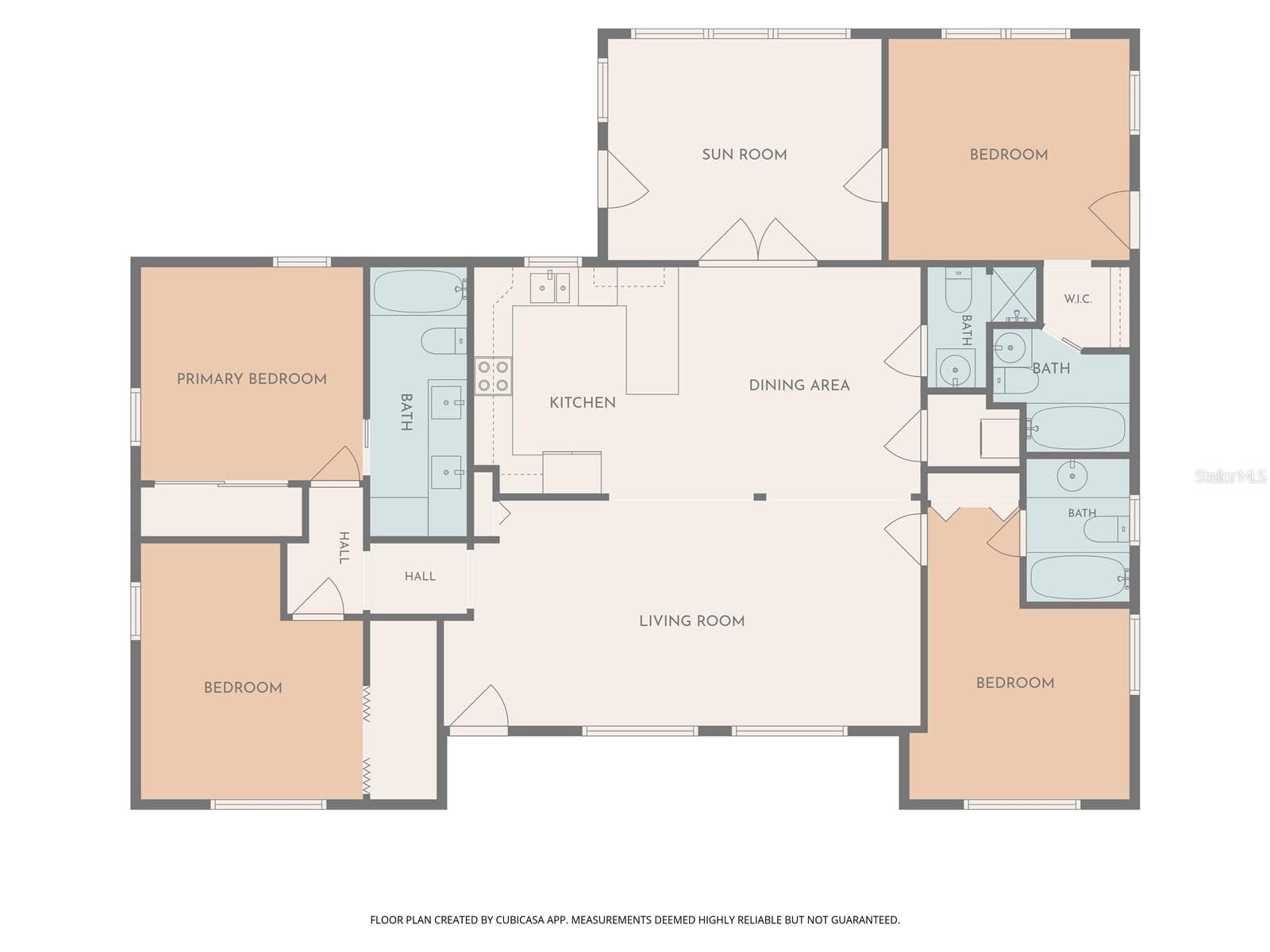 Floor Plan - 2520 E MILMAR DR, SARASOTA
