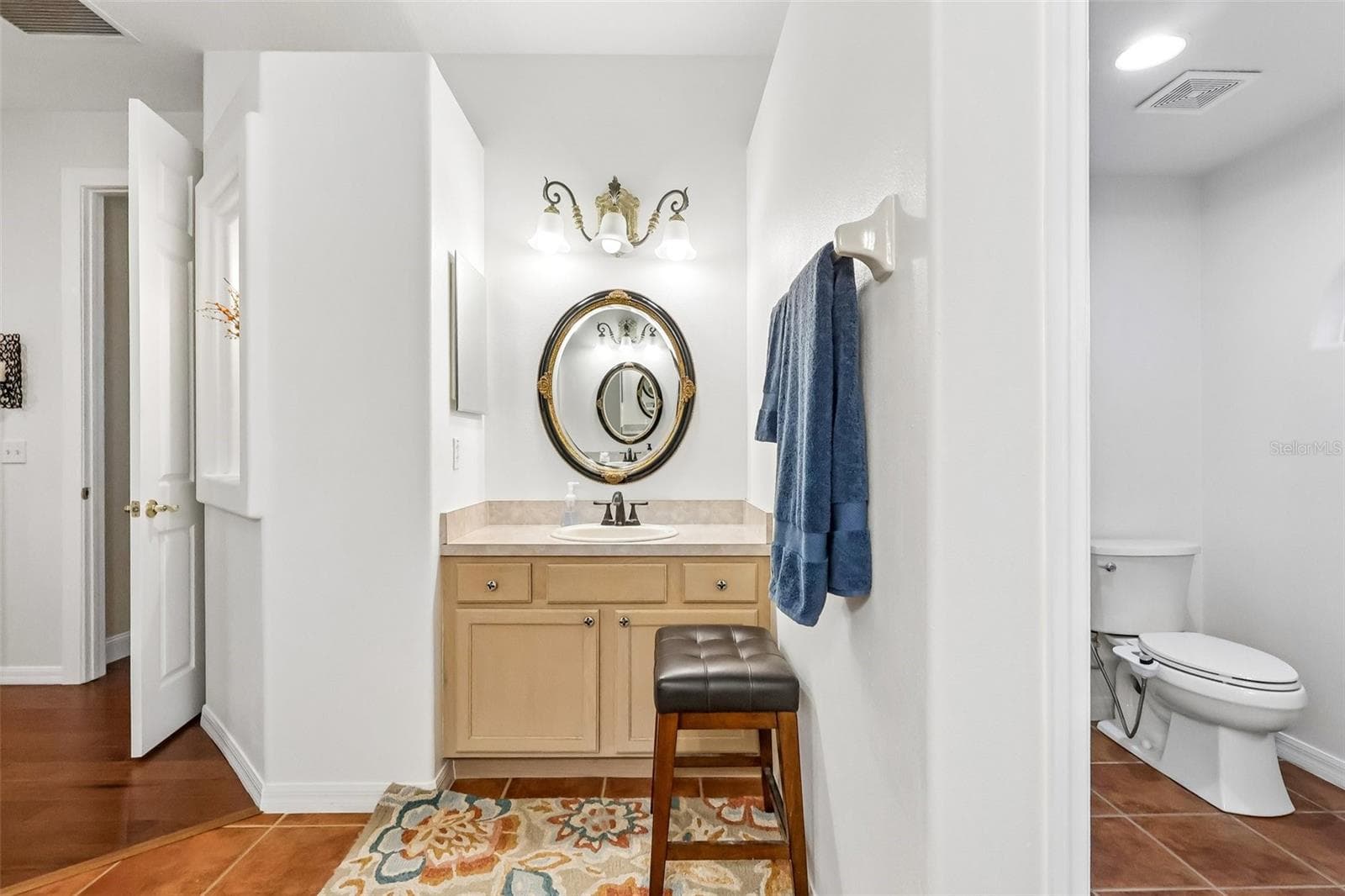 Primary Bath with dual vanities, water closet - 32736 WOLFS TRL, SORRENTO