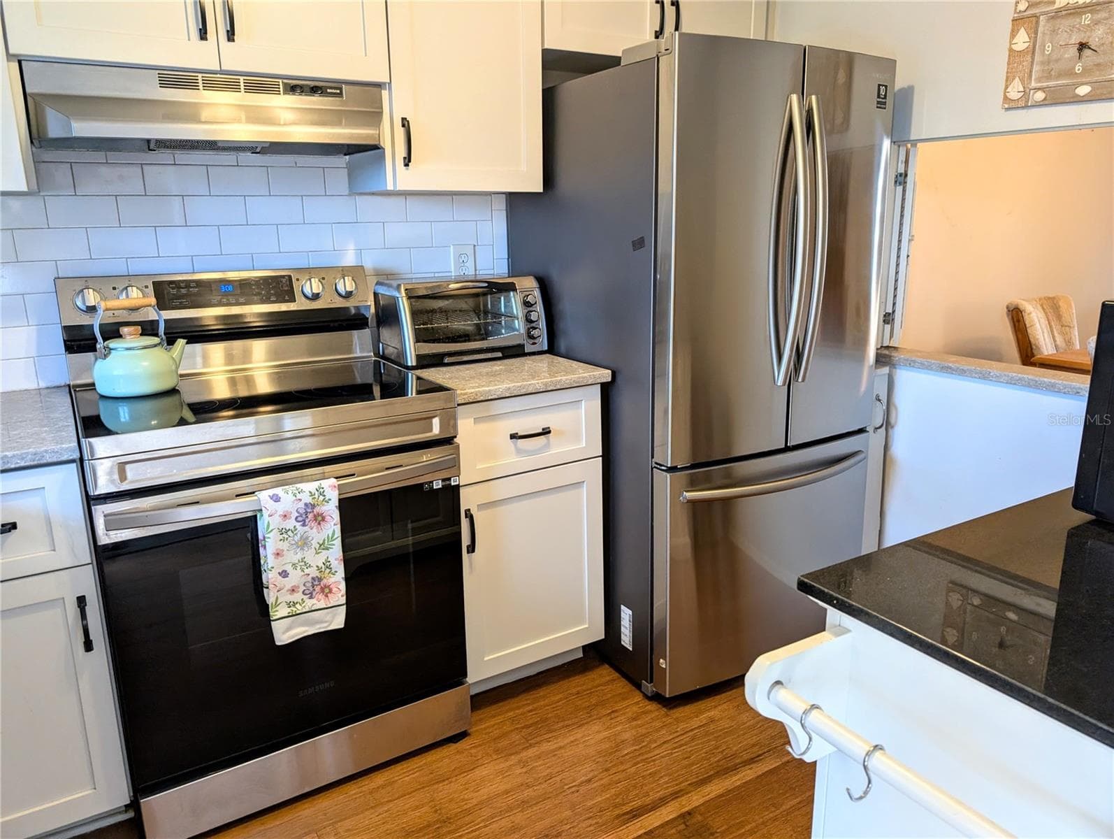 Stainless steel appliances, French-syle refrigerator... - 4133 HERON WAY #E-202, BRADENTON