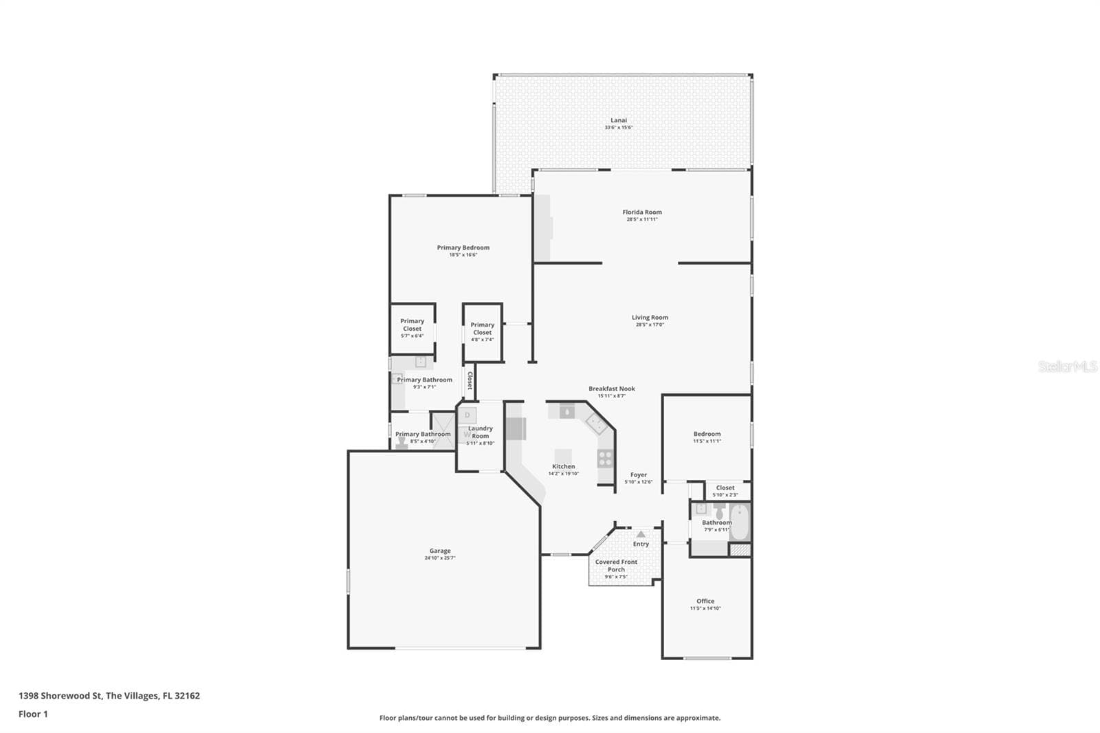 Single Family Residence at 1398 SHOREWOOD ST, THE VILLAGES, photo 50 of 50
