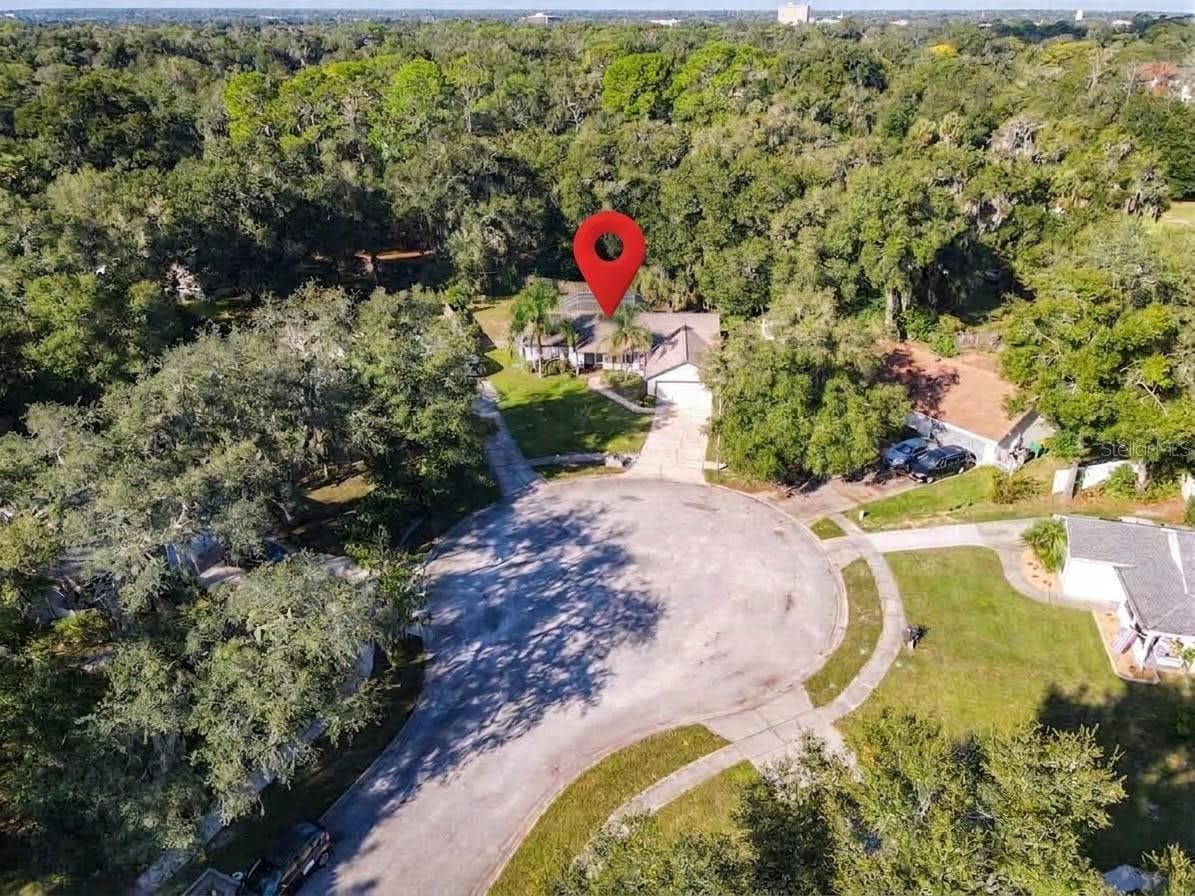 cul-de-sac - 1056 SHADY HOLLOW DR, DELAND