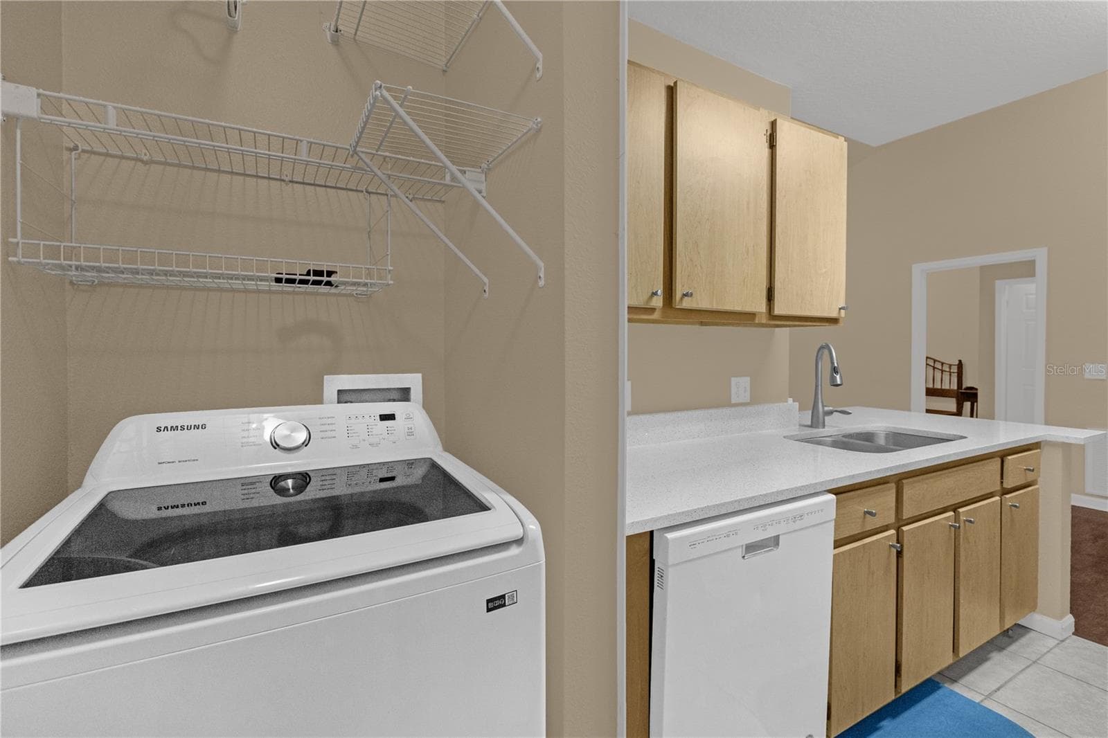 Laundry Room off Kitchen - 6560 SWISSCO DR #322, ORLANDO