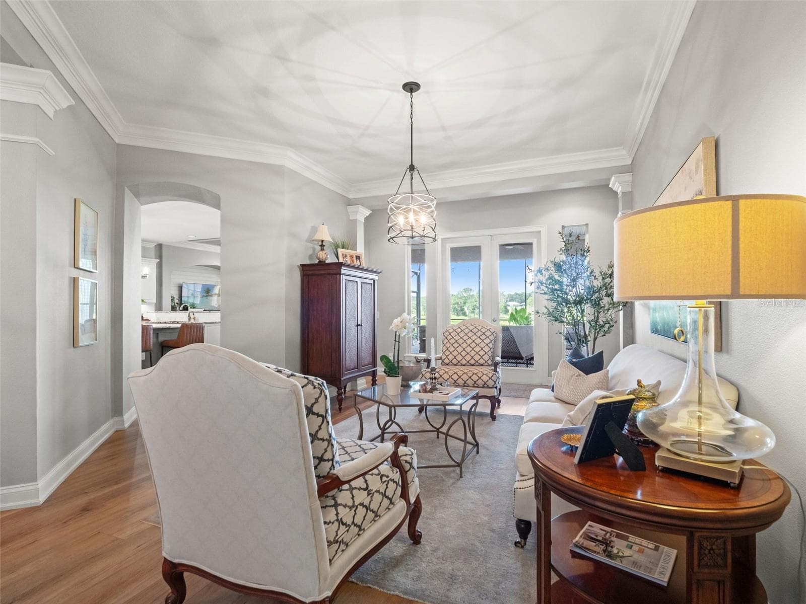 Formal living area upon entering home - 25535 HAWKS RUN LN, SORRENTO