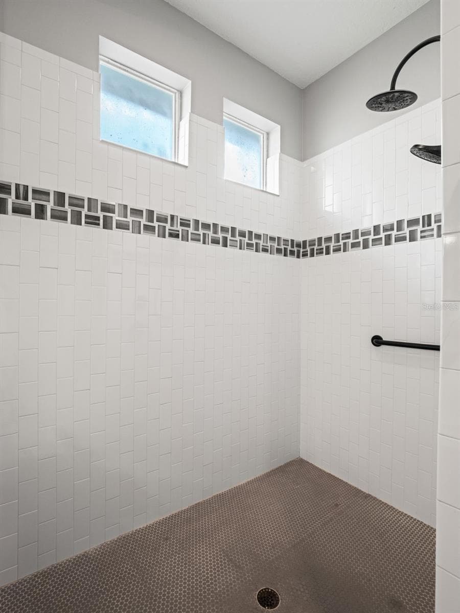 Primary walk in shower - 25535 HAWKS RUN LN, SORRENTO