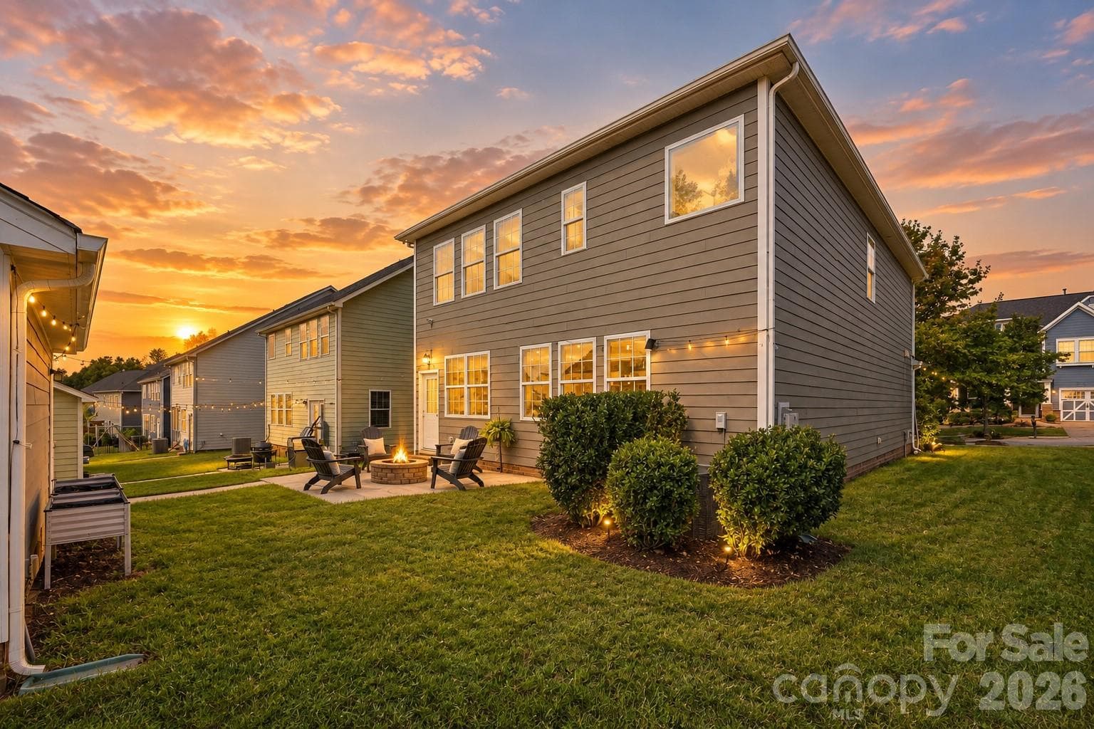 Expansive corner lot provides extra yard space and an open feel for outdoor enjoyment - 2015 Kensley Drive, Waxhaw
