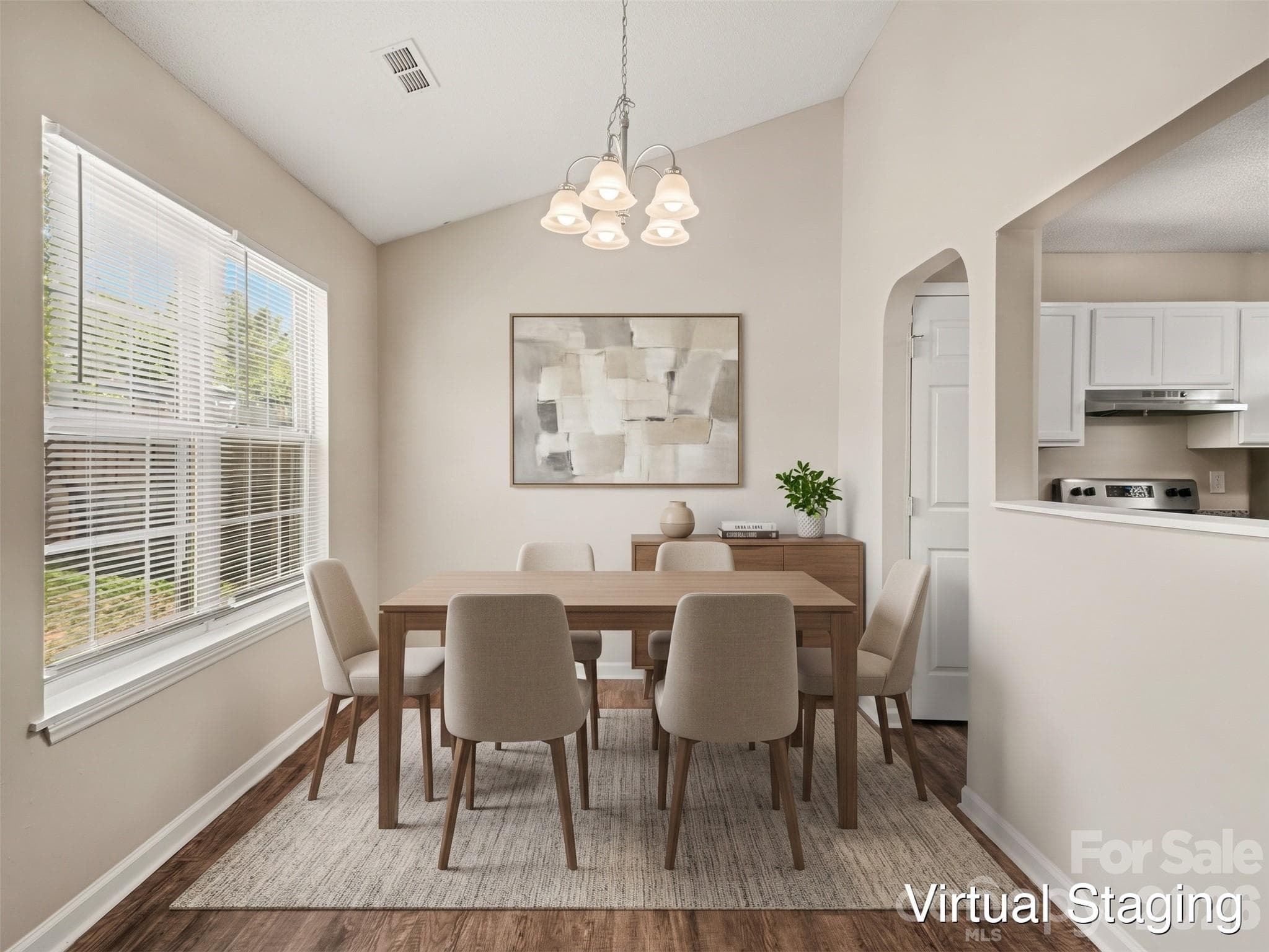 Virtually staged - 3744 Capps Hill Drive, Charlotte