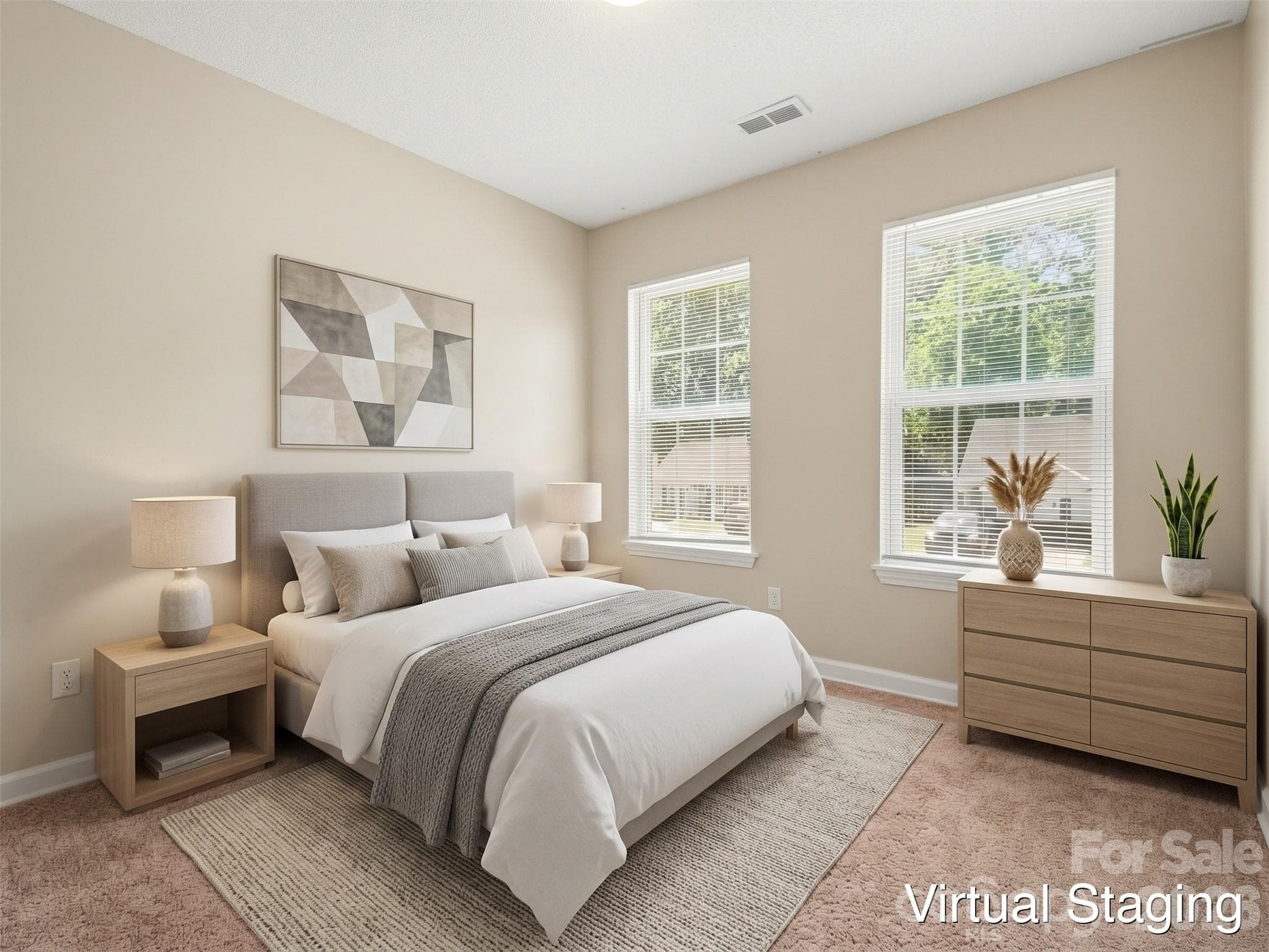 Virtually staged - 3744 Capps Hill Drive, Charlotte
