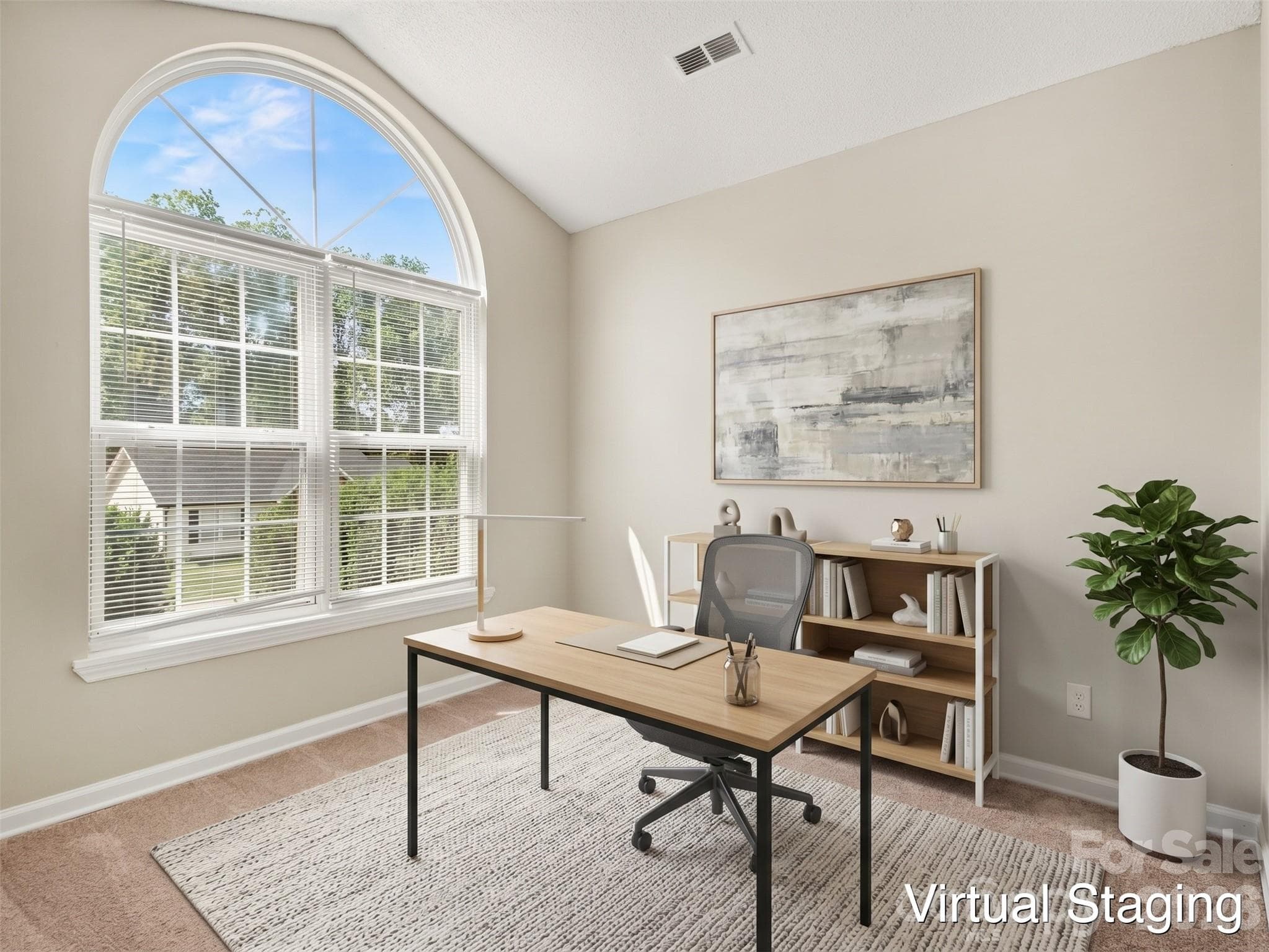 Virtually staged - 3744 Capps Hill Drive, Charlotte