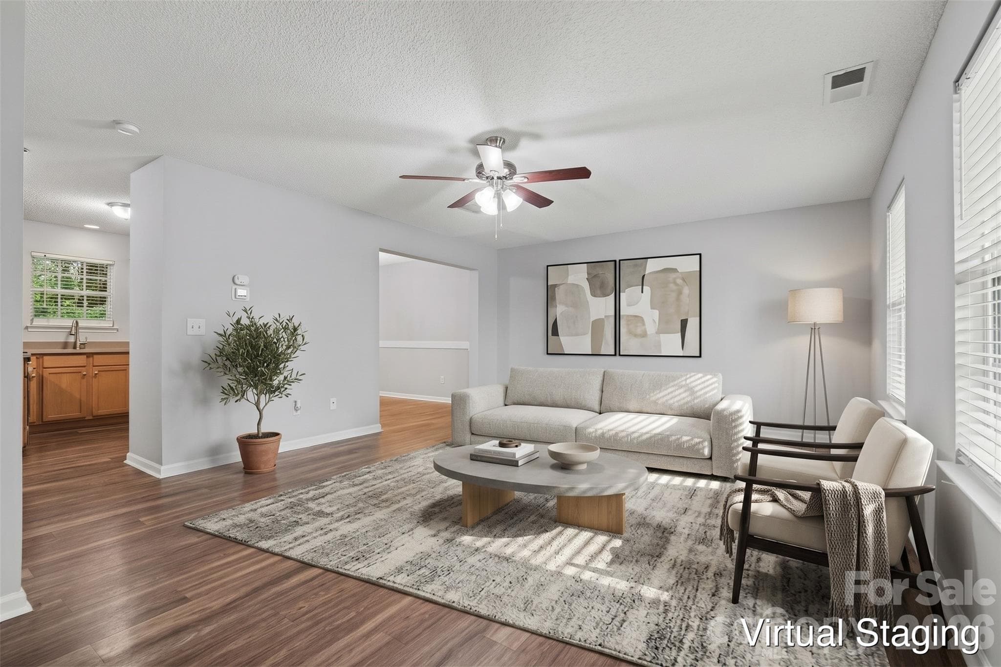 Virtually staged - 2994 Champion Lane SW, Concord