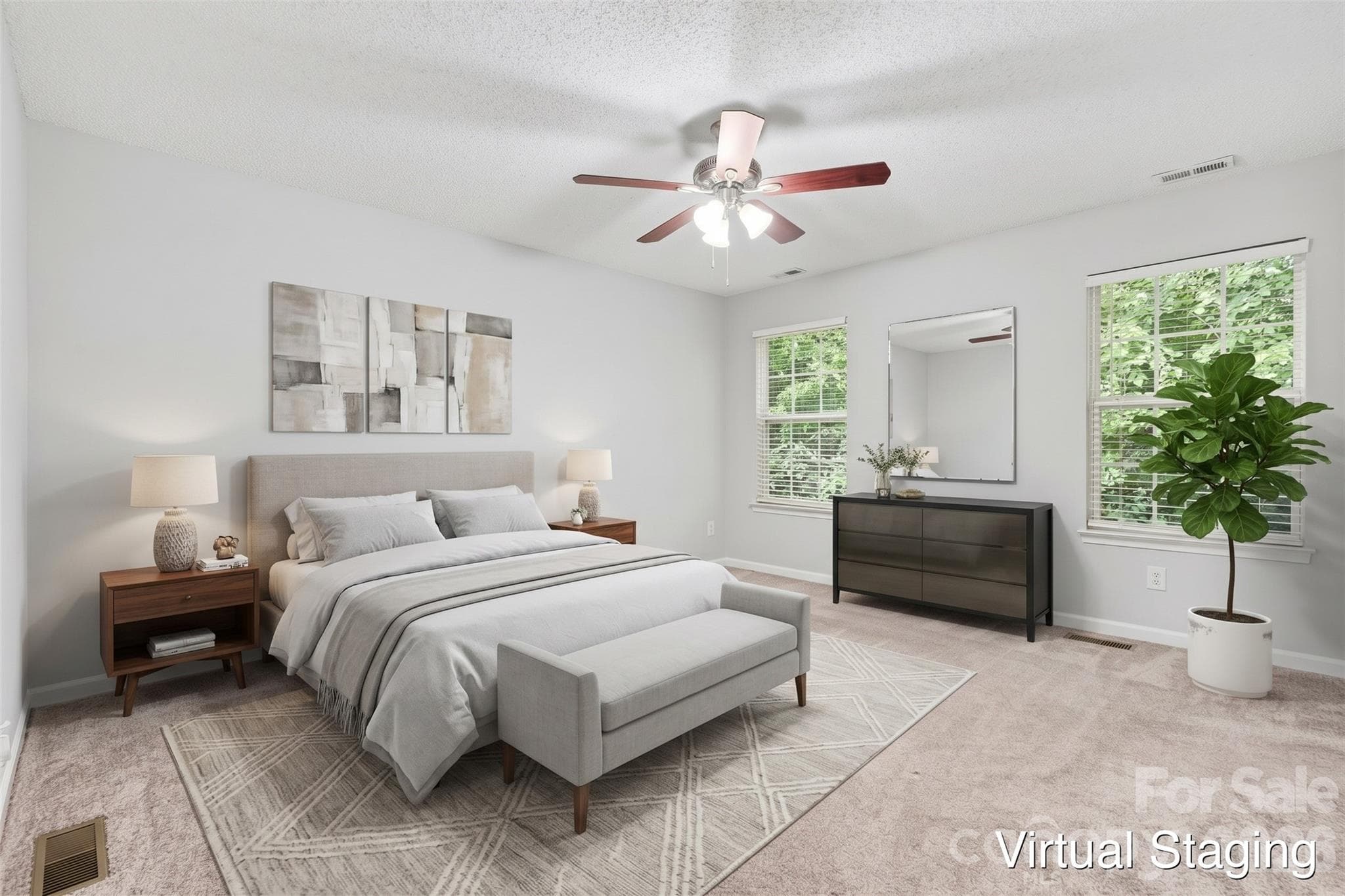 Virtually staged - 2994 Champion Lane SW, Concord