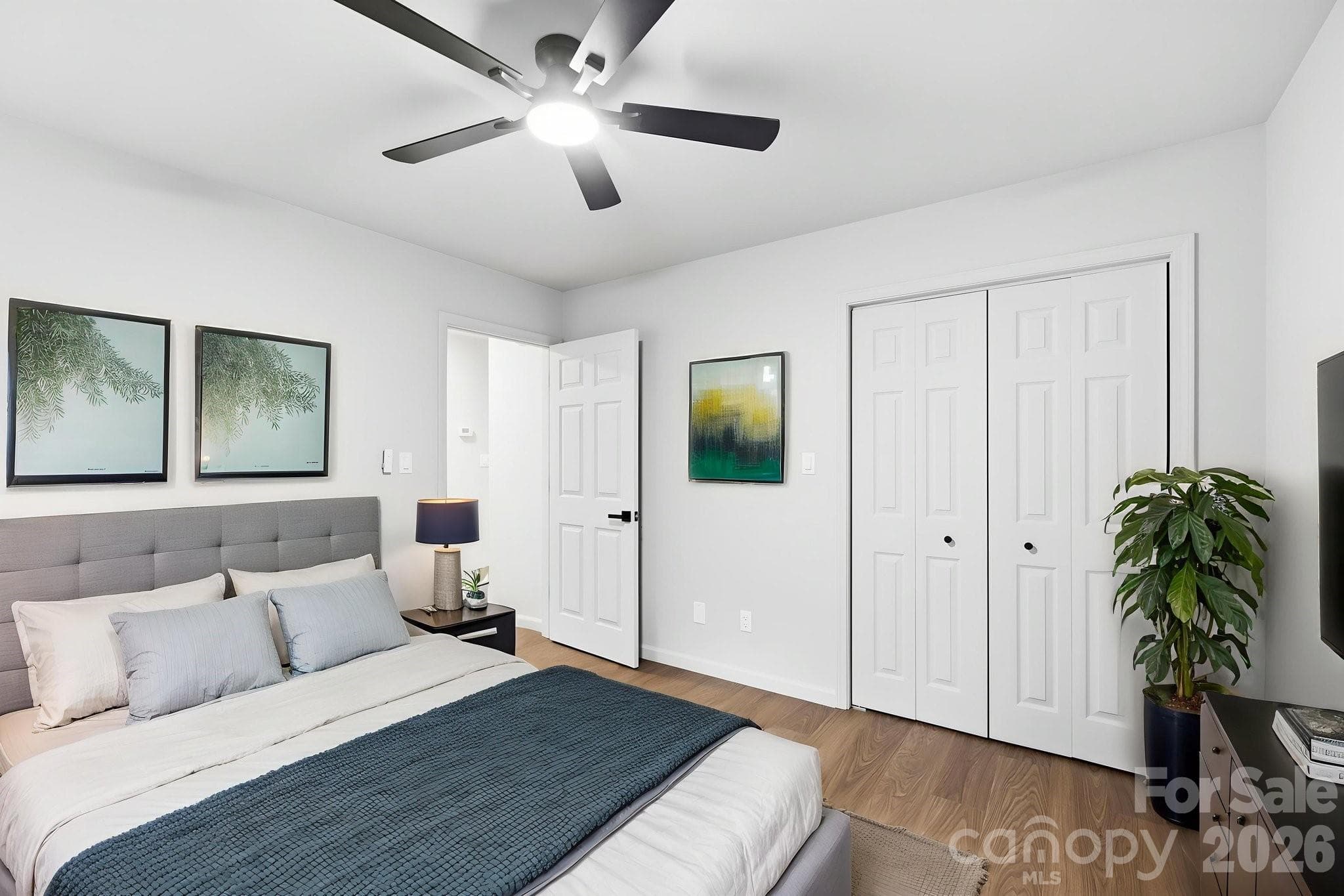 Bedroom 3 Virtually Staged - 1079 Dupont Road, Hendersonville