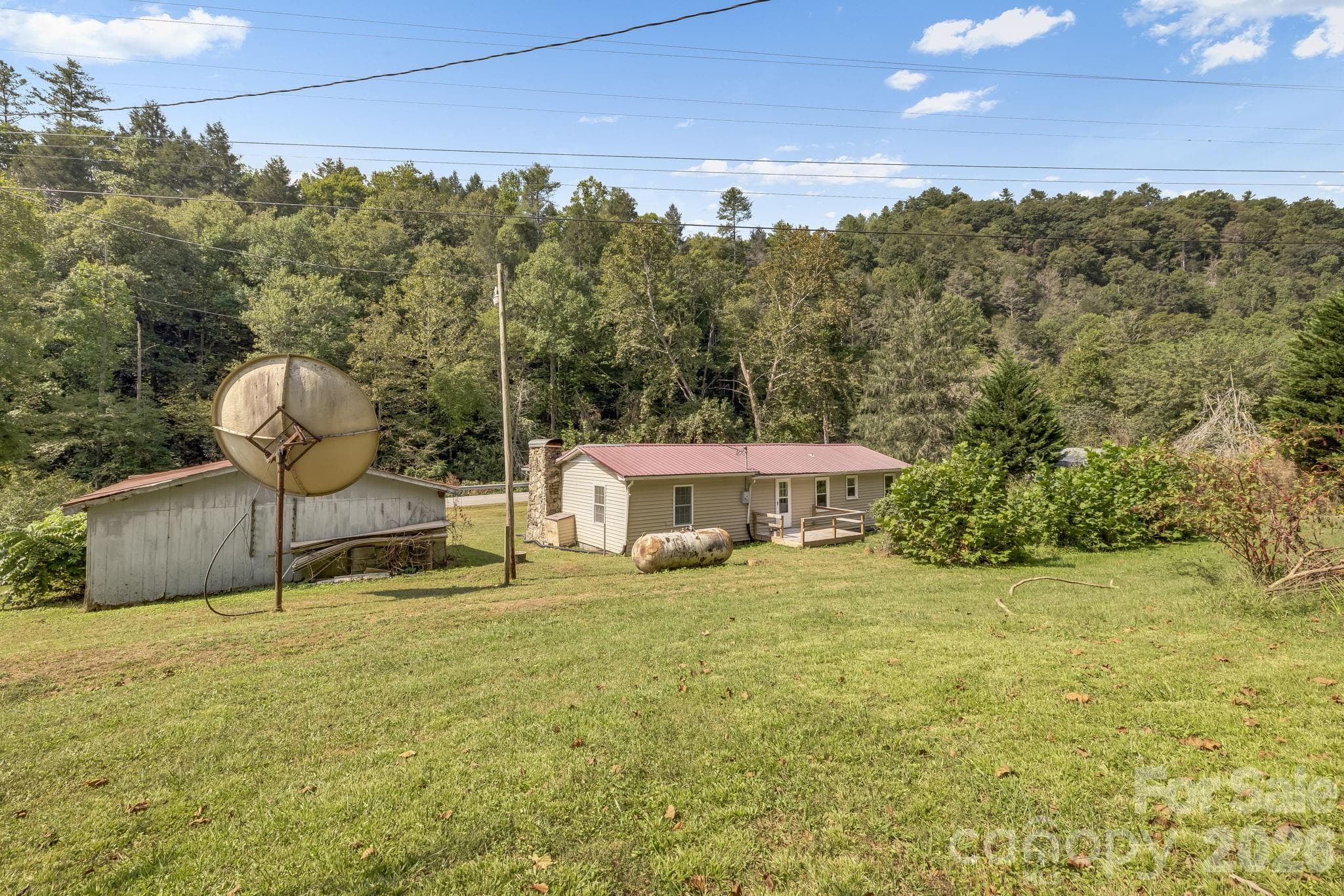 Back yard - 4078 NC 208 Highway, Marshall