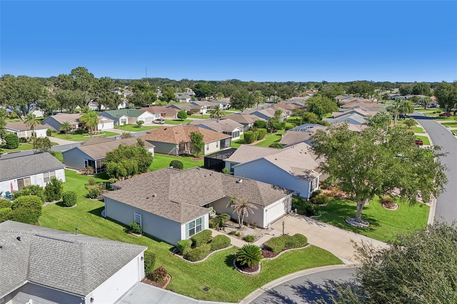 Aerial Left Front - 928 EASTMONT CT, THE VILLAGES