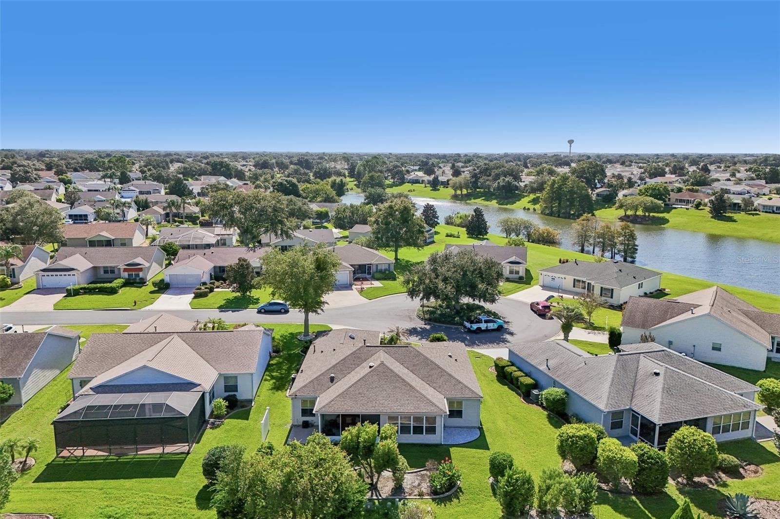 Aerial Back - 928 EASTMONT CT, THE VILLAGES