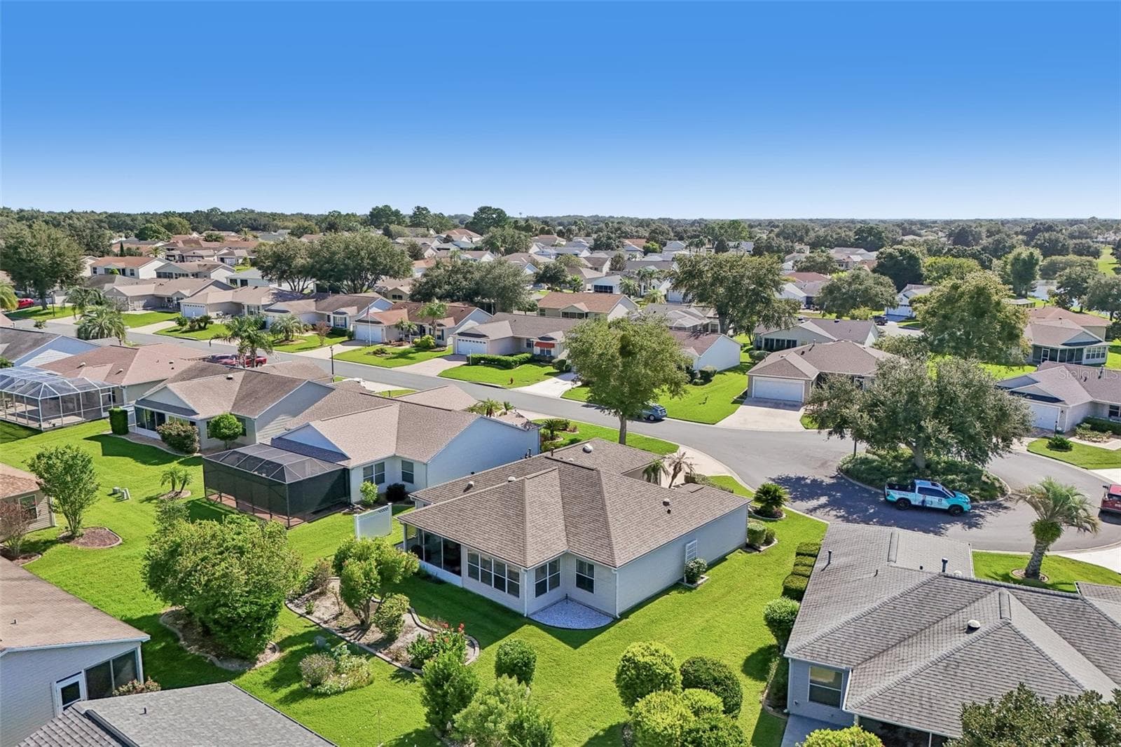 Aerial Back Left - 928 EASTMONT CT, THE VILLAGES