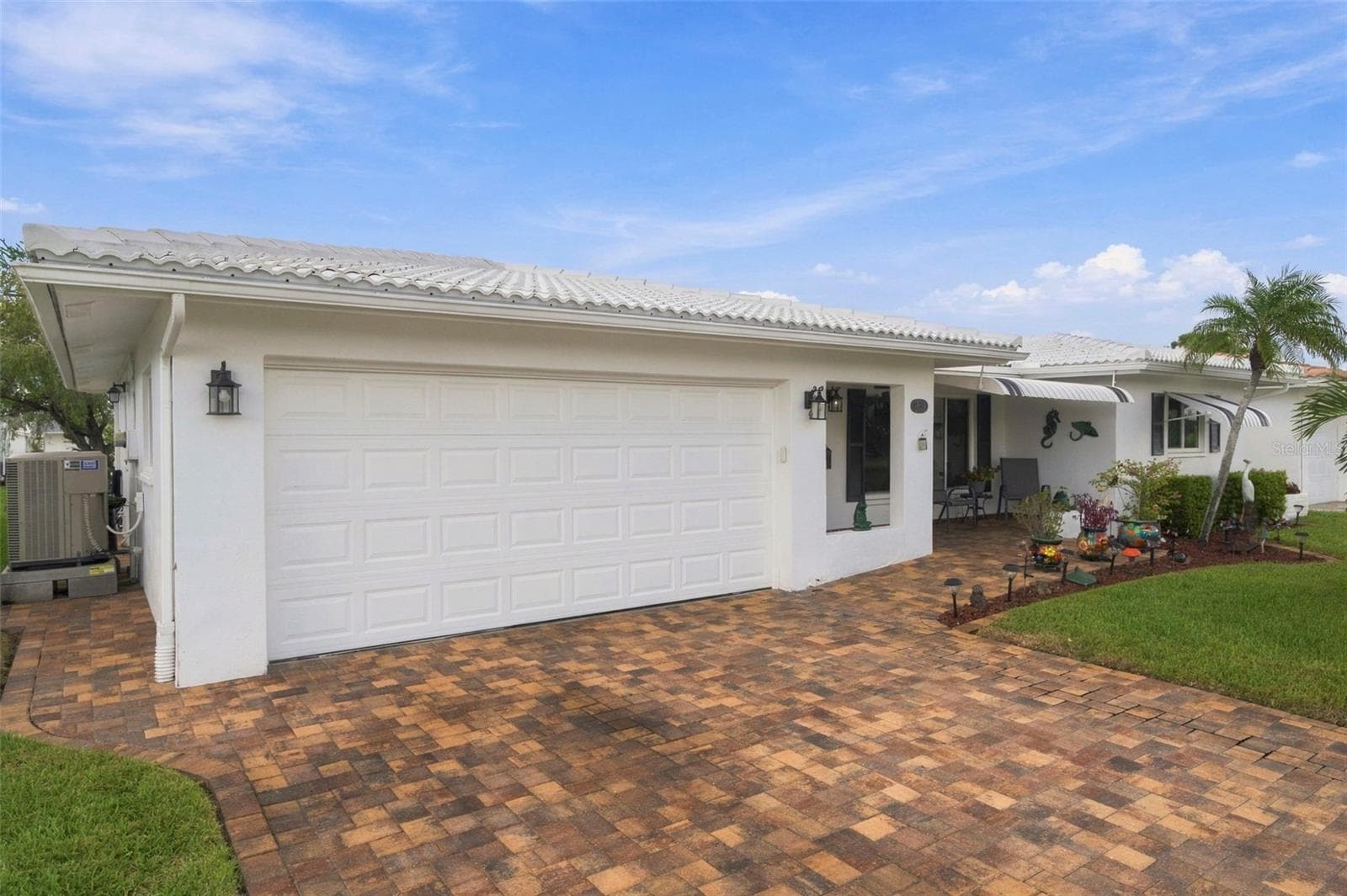2 car garage and paver driveway - 3659 100TH TER N #4, PINELLAS PARK