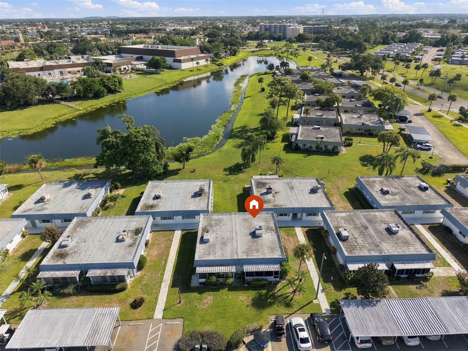 AMAZING WATER VIEW - 1901 ANDOVER WAY #37, SUN CITY CENTER