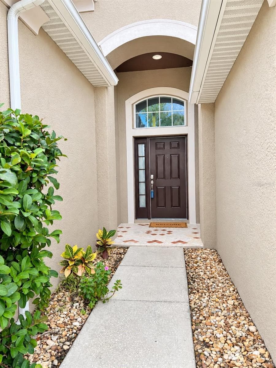Front door - 12813 HAMPTON HILL DR, RIVERVIEW