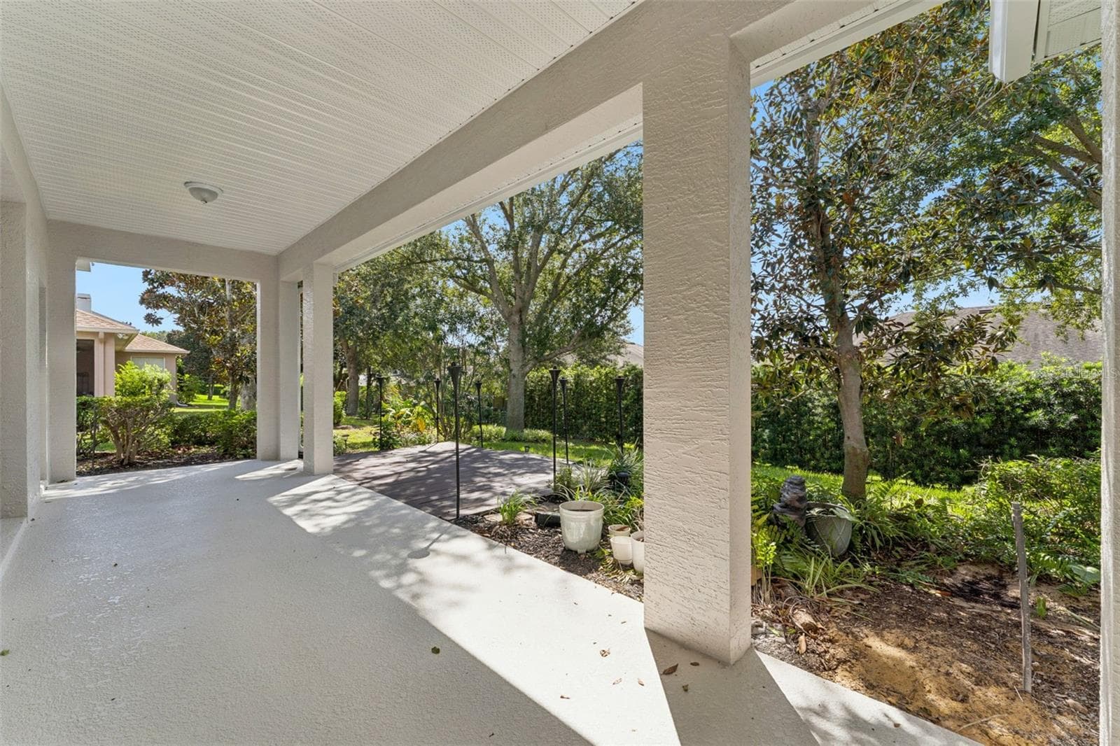 covered lanai - 1017 HARMONY LN, CLERMONT
