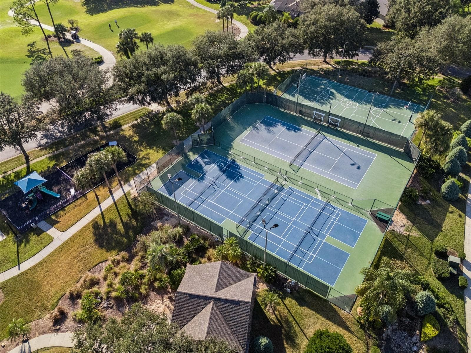 tennis, basketball and pickelball courts ! - 1017 HARMONY LN, CLERMONT