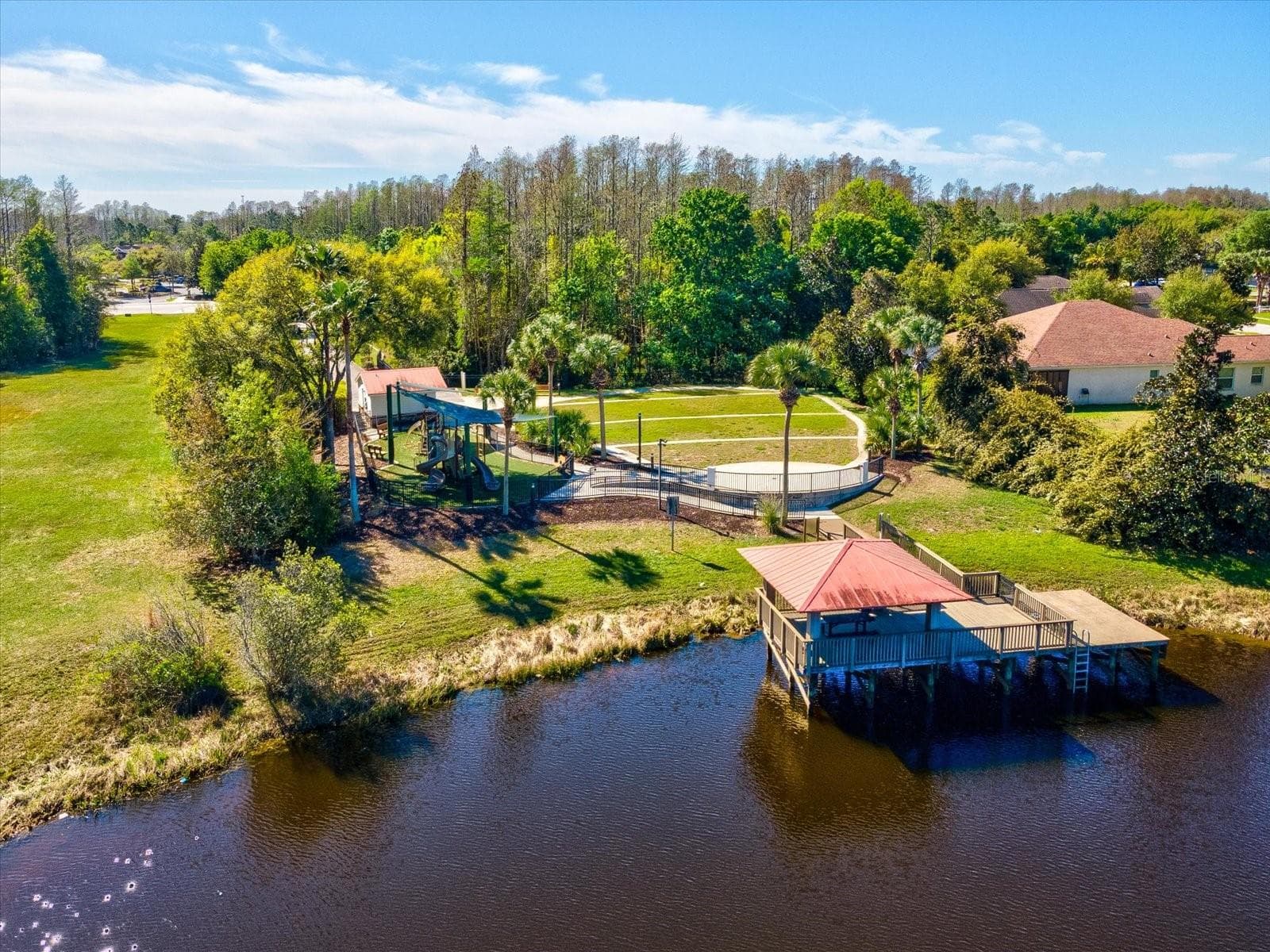 dock - 8519 MAY PORT CT, LAND O LAKES