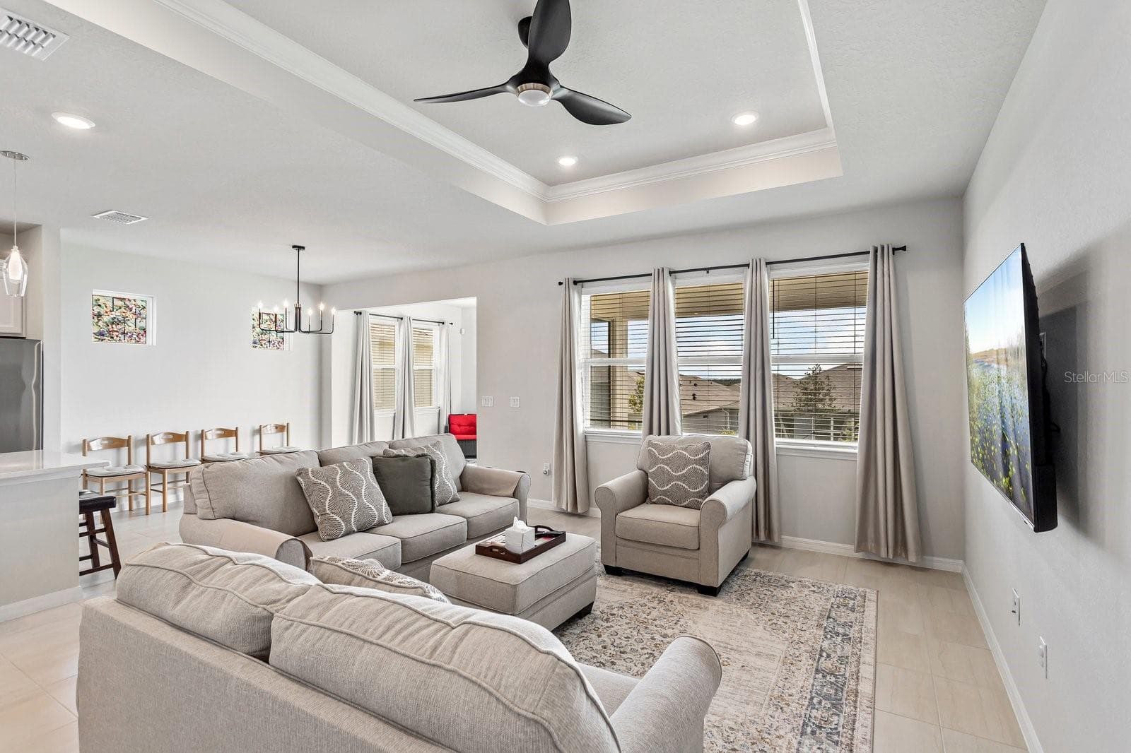 Open Family Room - 1323 ORANGE VALLEY RD, MINNEOLA