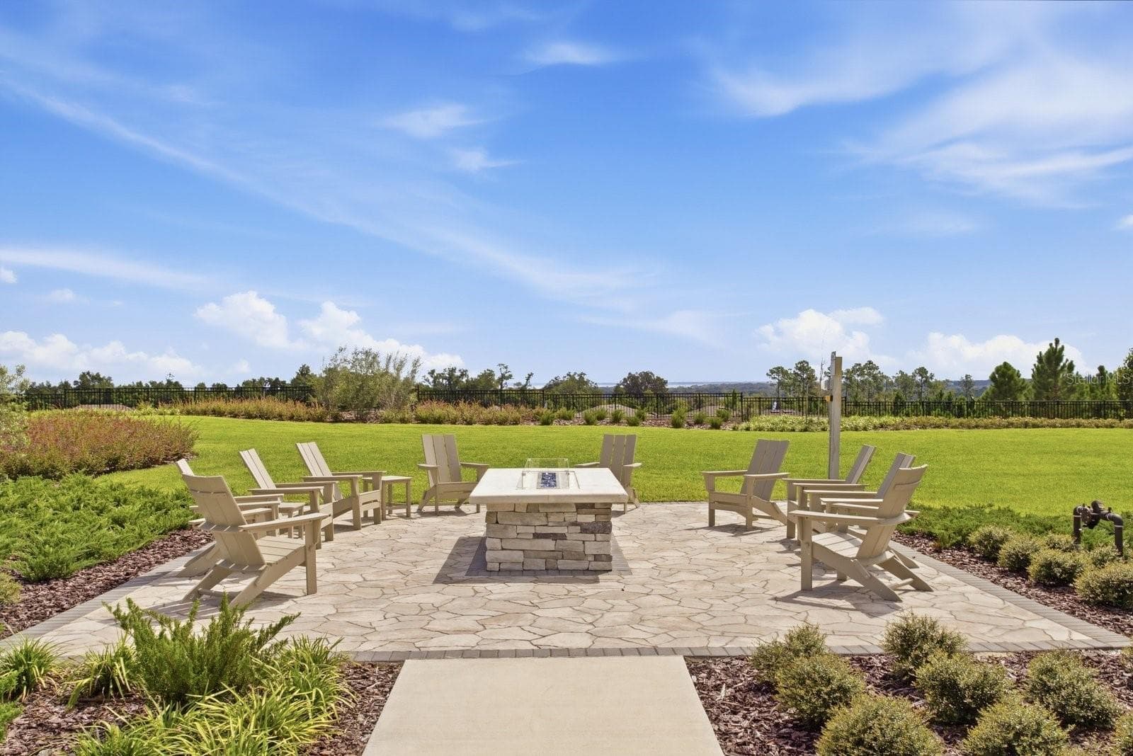 Community Fire Pit - 1323 ORANGE VALLEY RD, MINNEOLA