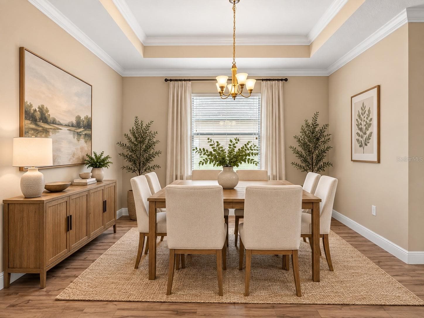 Stage dinning room - 8519 MAY PORT CT, LAND O LAKES