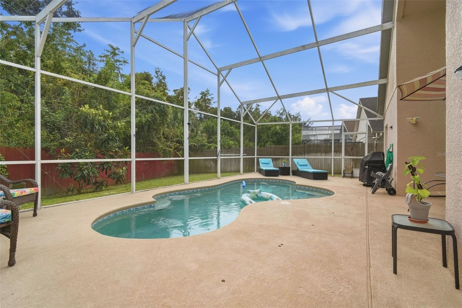 Pool with Lanai - 1158 LIBERTY HALL DR, KISSIMMEE