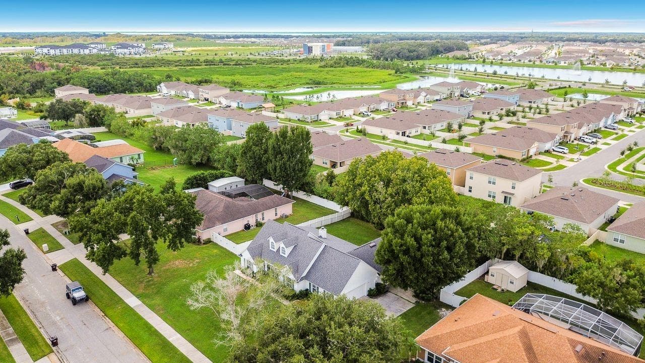 Aerial Views of home and neighborhood - 1508 JENNI LEE CT, KISSIMMEE