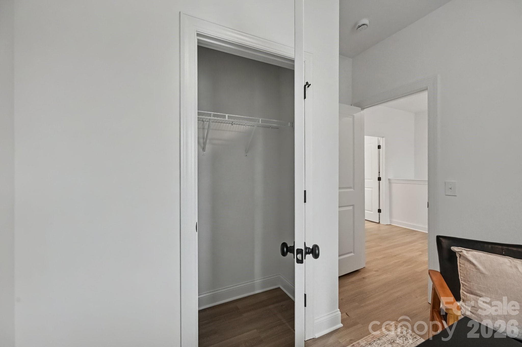 Spacious secondary bedroom with ample closet space. - 53 E 13th Street, Newton