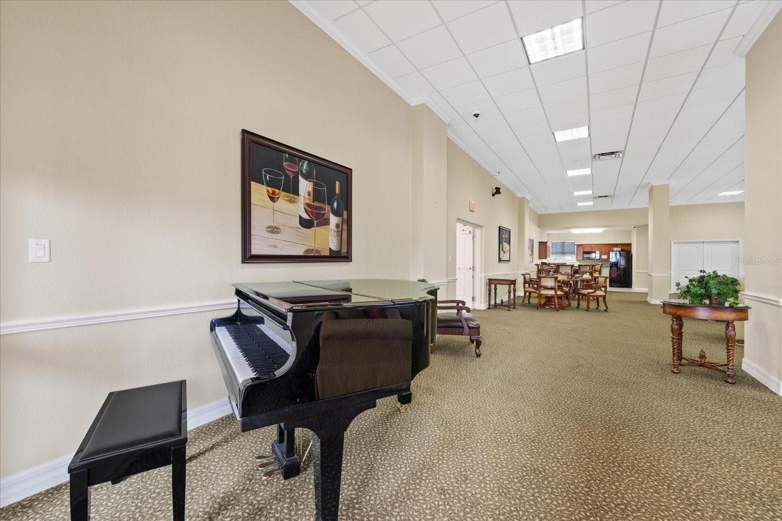 piano in community room - 4516 SEAGULL DR #507, NEW PORT RICHEY