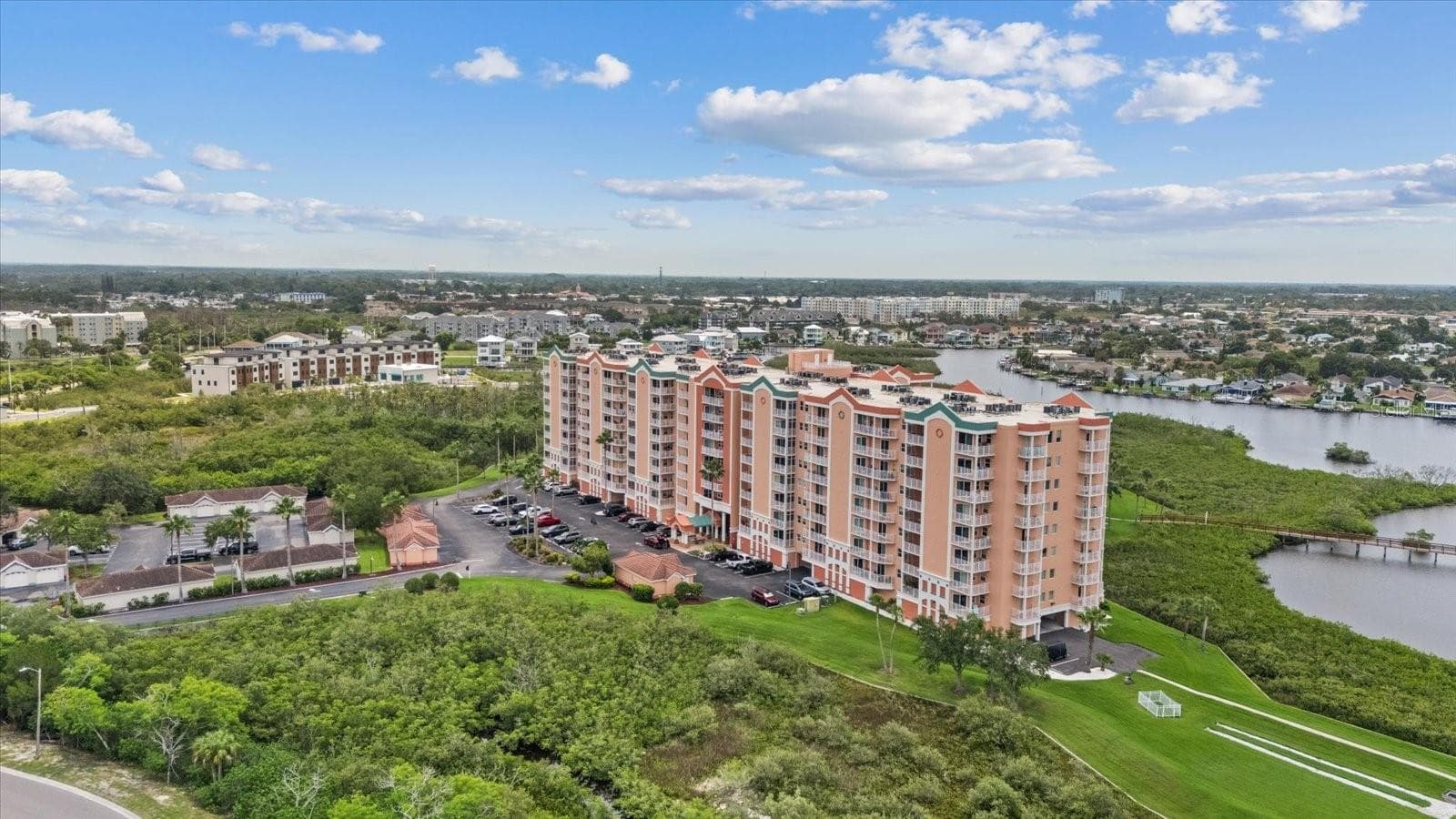 aerial view - 4516 SEAGULL DR #507, NEW PORT RICHEY