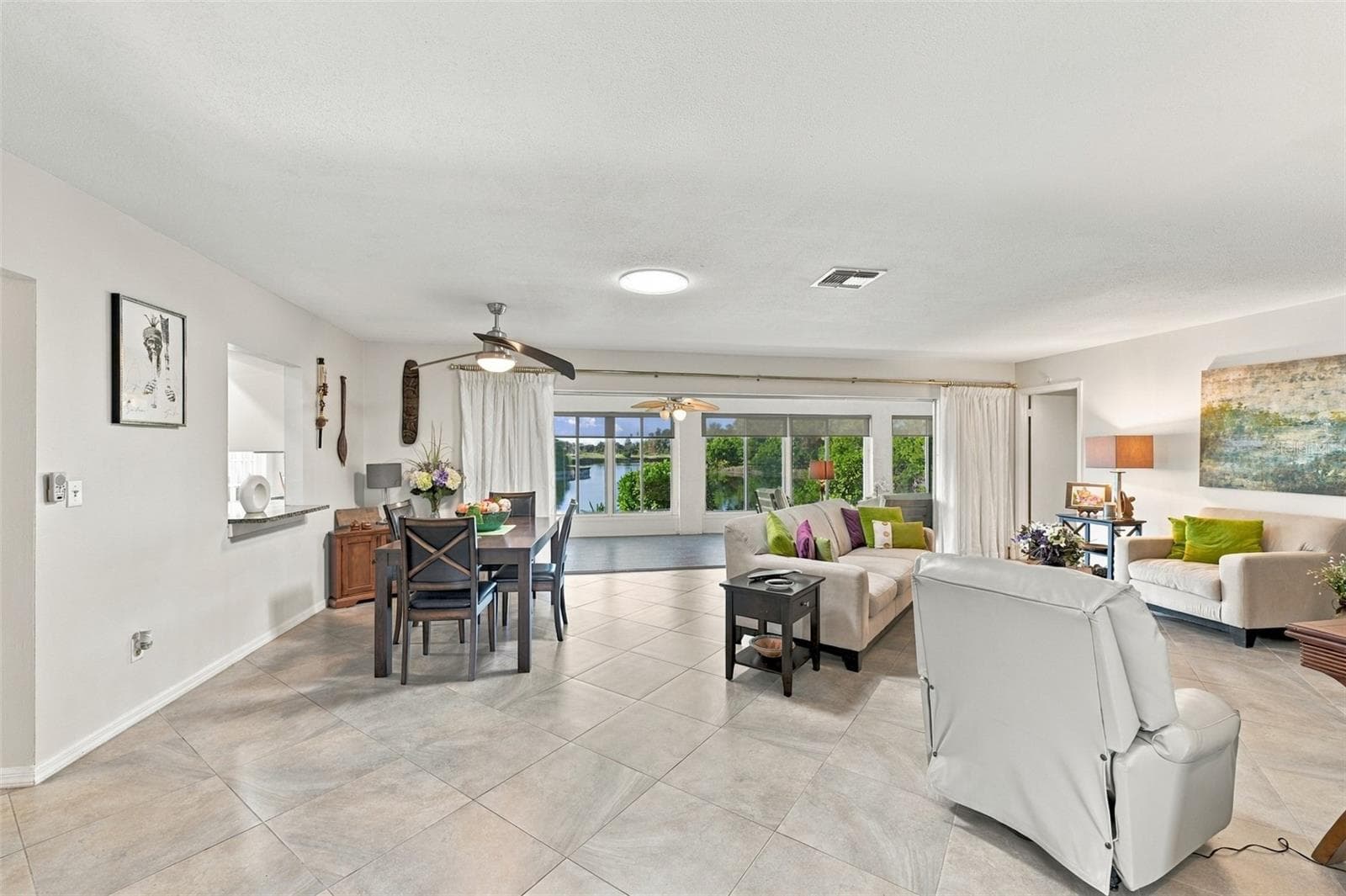 As you walk into the home, nothing but water, woods and wild life are your view. - 211 STONEHAM DR, SUN CITY CENTER