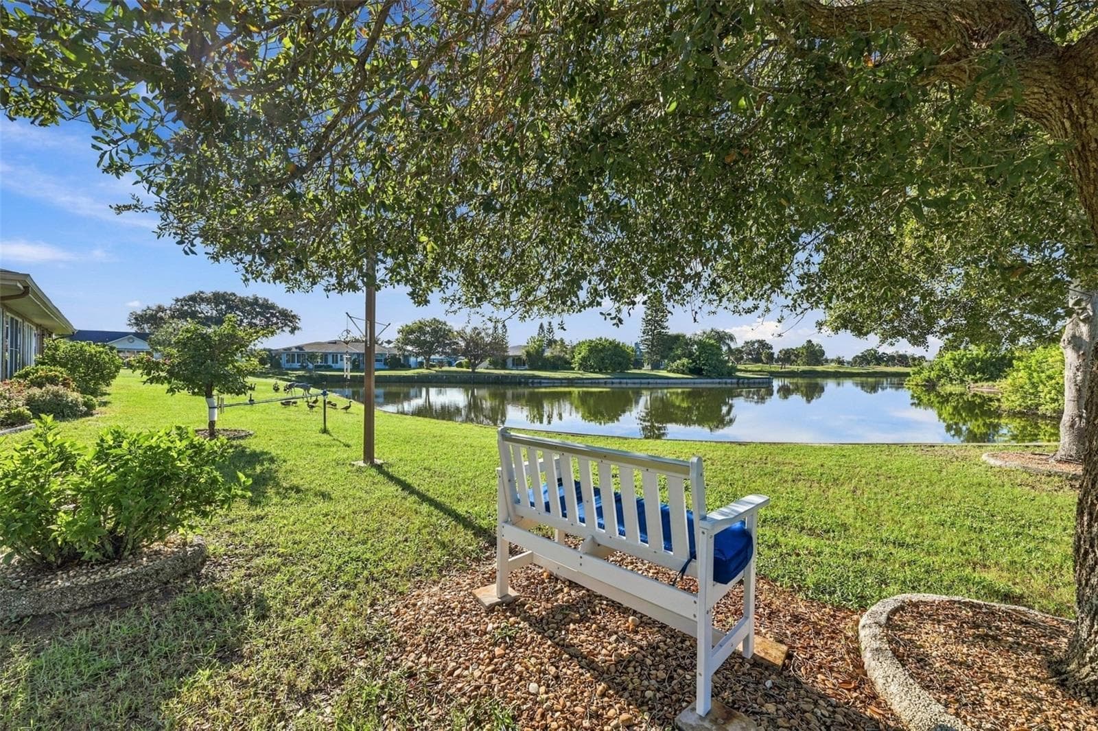 Imagine sitting here in the evening with a glass of wine and enjoying the sea breezes. - 211 STONEHAM DR, SUN CITY CENTER