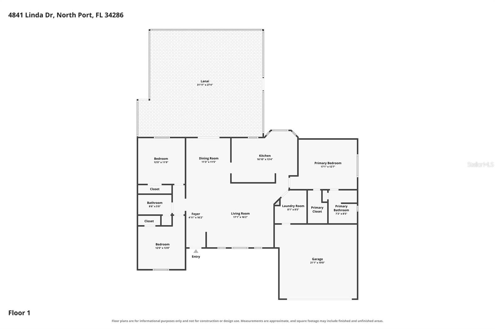 Single Family Residence at 4841 LINDA DR, NORTH PORT, photo 8 of 68