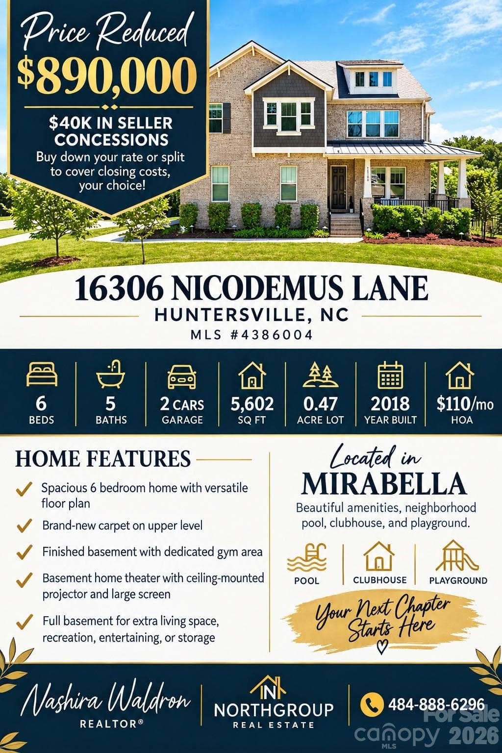 Single Family Residence at Huntersville, photo 2 of 43