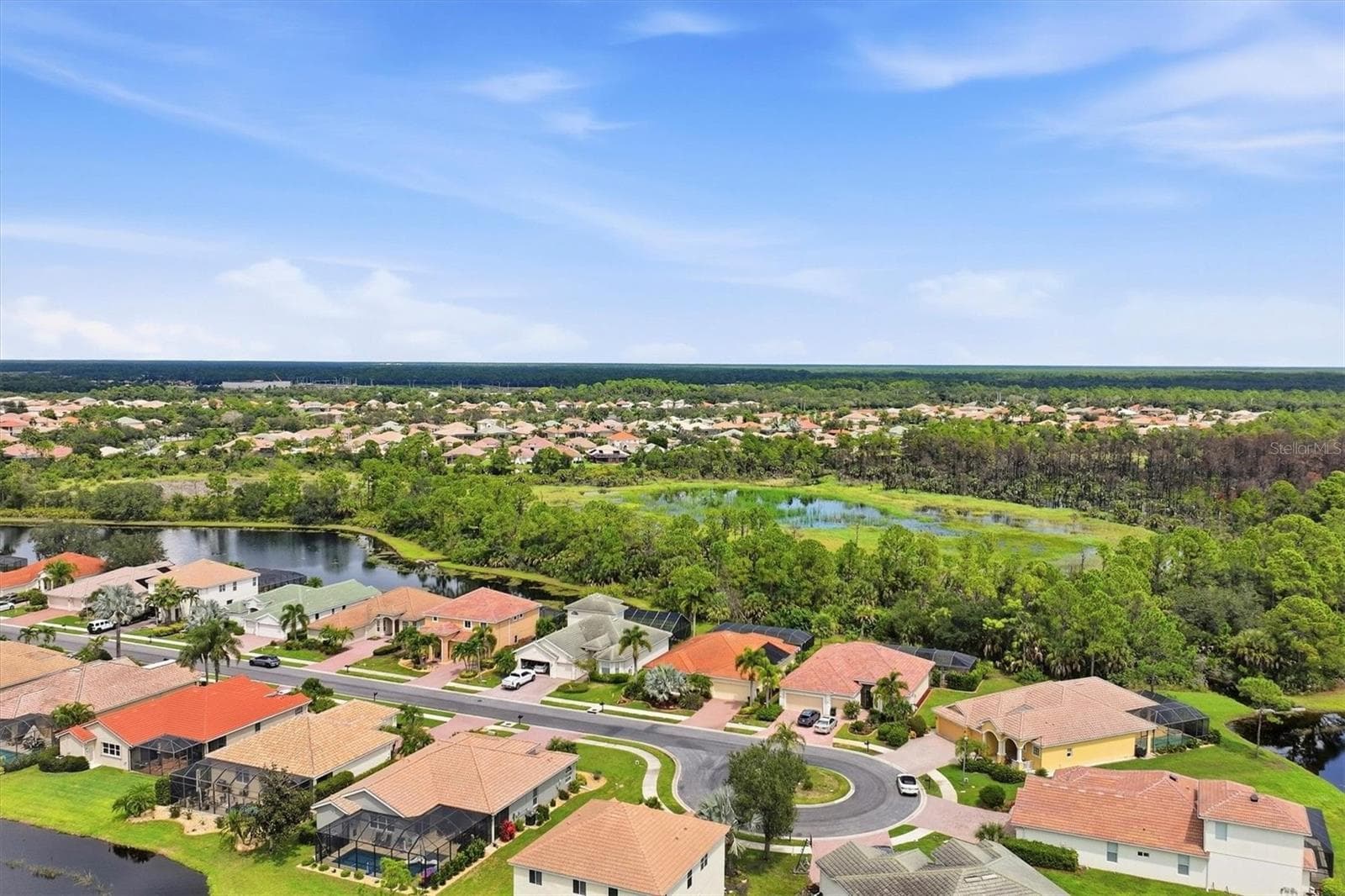 Aerial - 11347 DANCING RIVER DR, VENICE