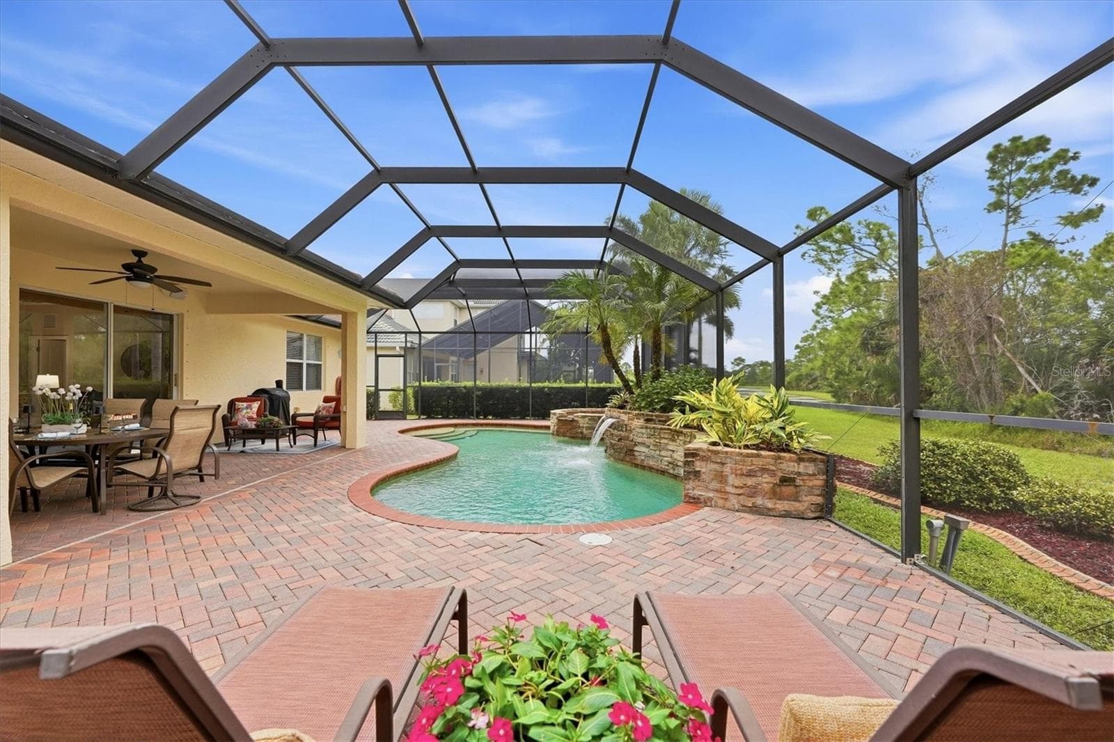 Lanai/Pool - 11347 DANCING RIVER DR, VENICE