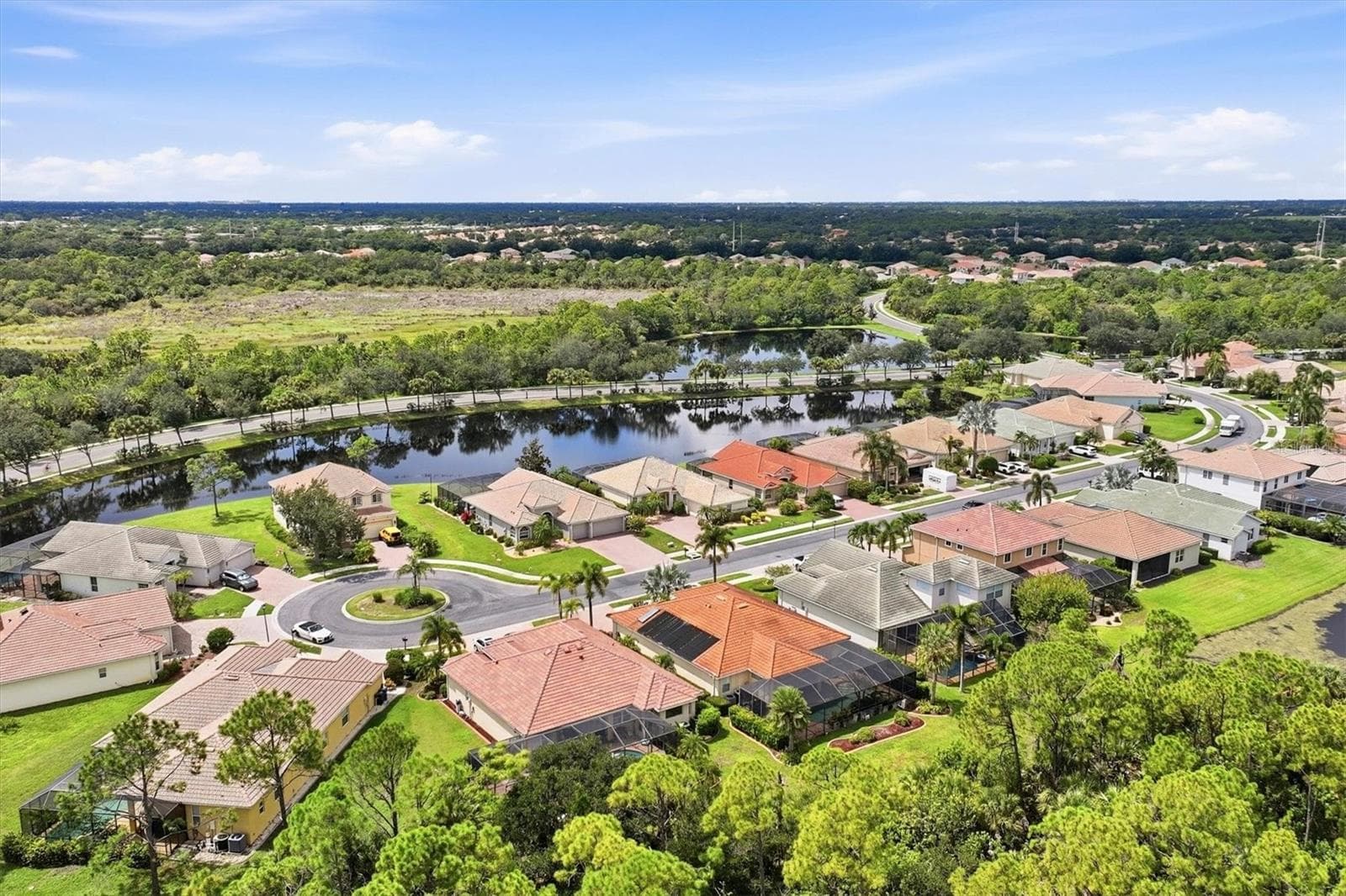 Aerial - 11347 DANCING RIVER DR, VENICE