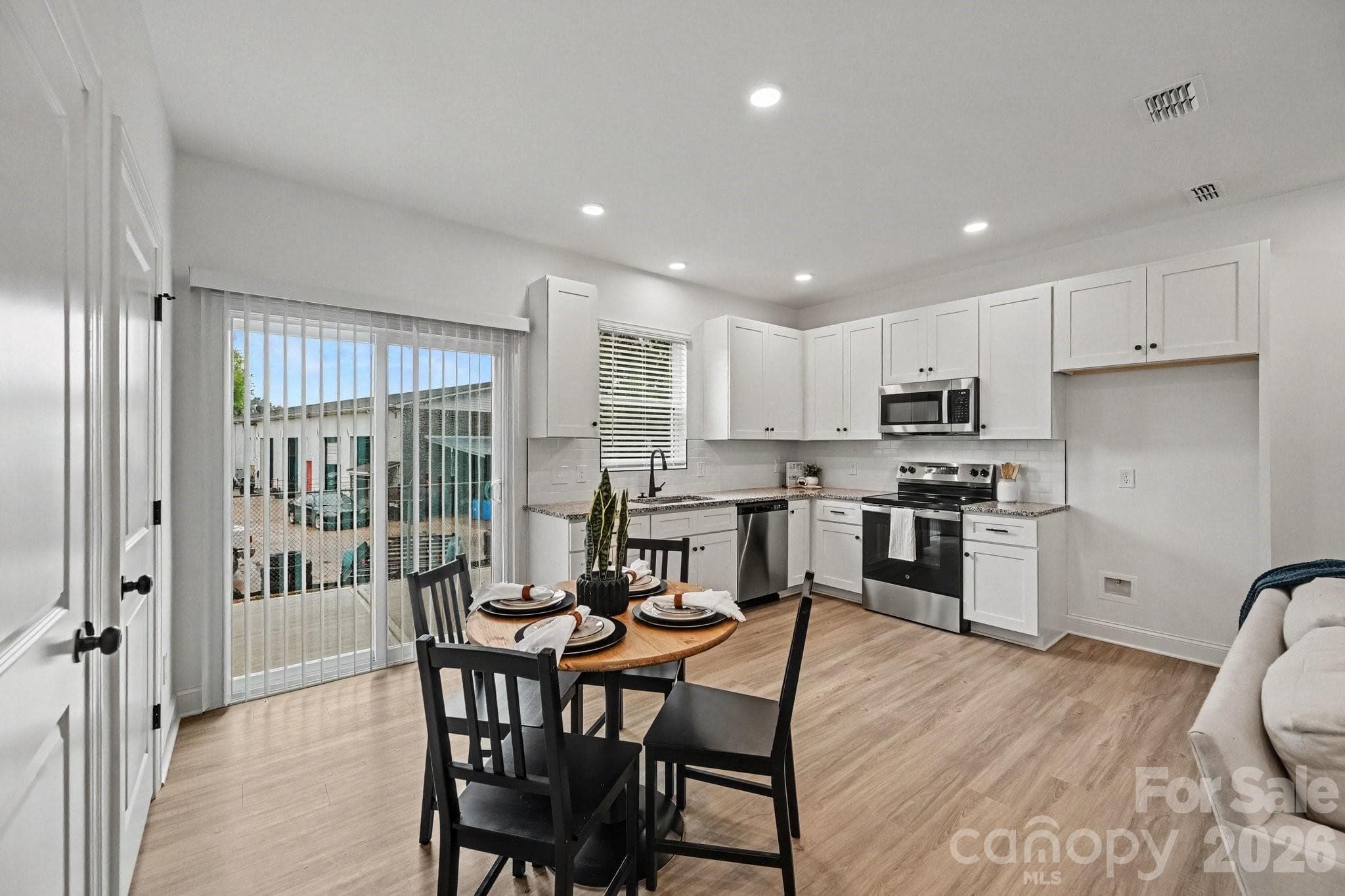 Quartz counters and modern finishes. - 45 E 13th Street, Newton