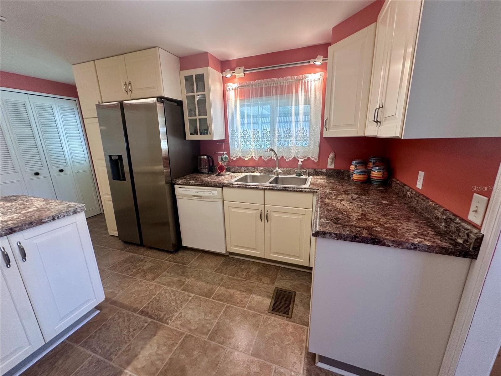 Kitchen with new cabinets - 1100 BELCHER RD S #417, LARGO