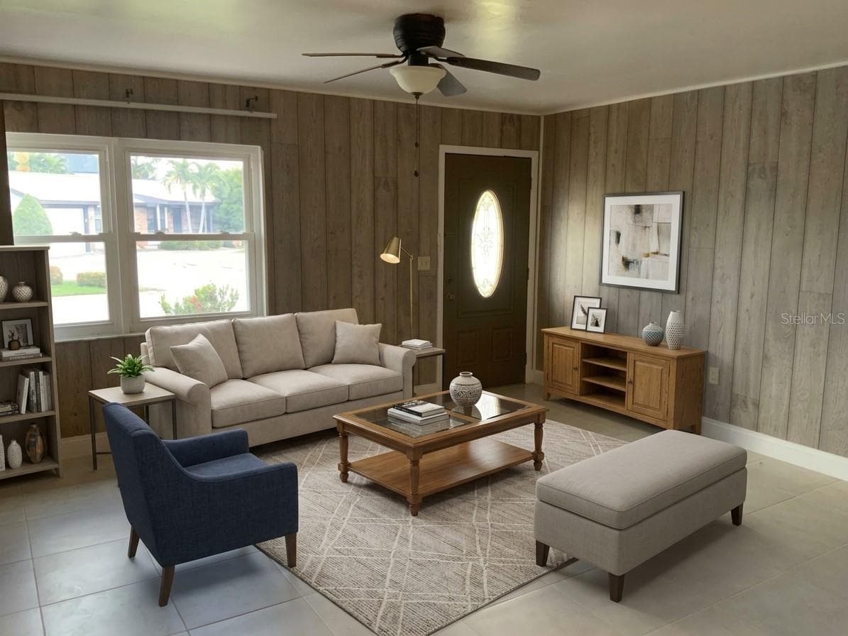 Living Room - 4011 WESTMINSTER DR, SARASOTA
