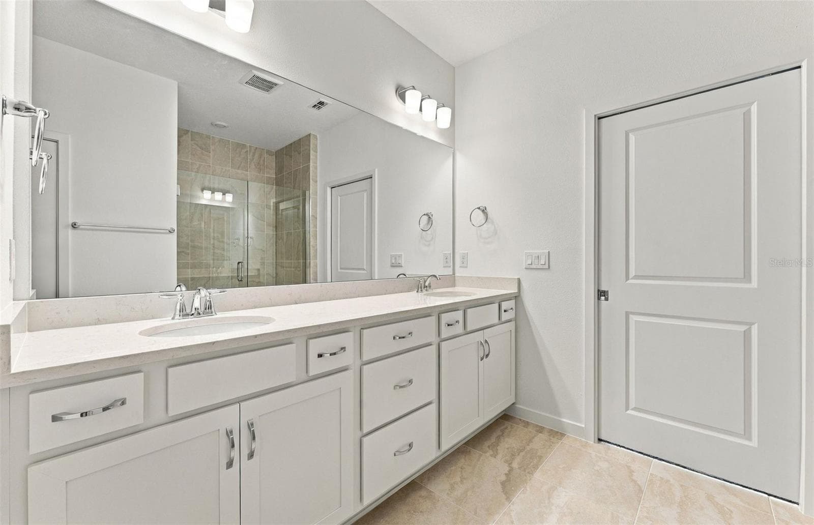 Owner's Bath w/Dual Sinks - 12506 ADOBE ST, PARRISH