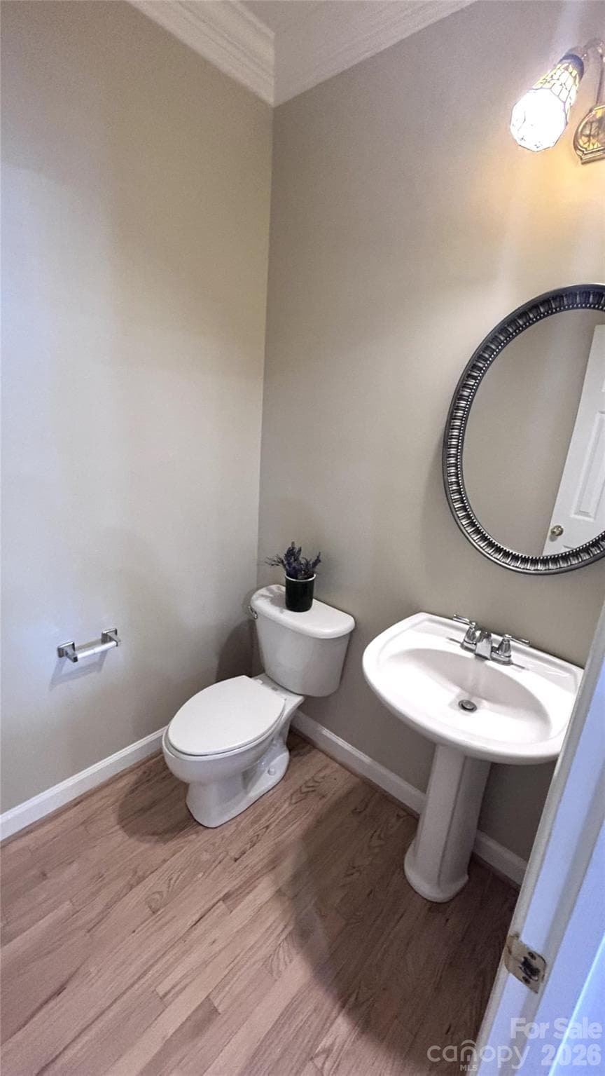 Powder room - 2127 Copperplate Road, Charlotte