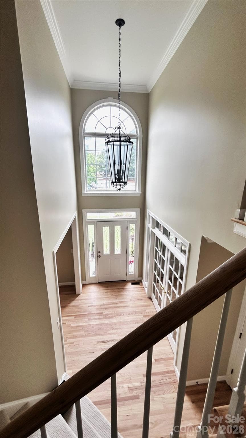 2 story foyer - 2127 Copperplate Road, Charlotte