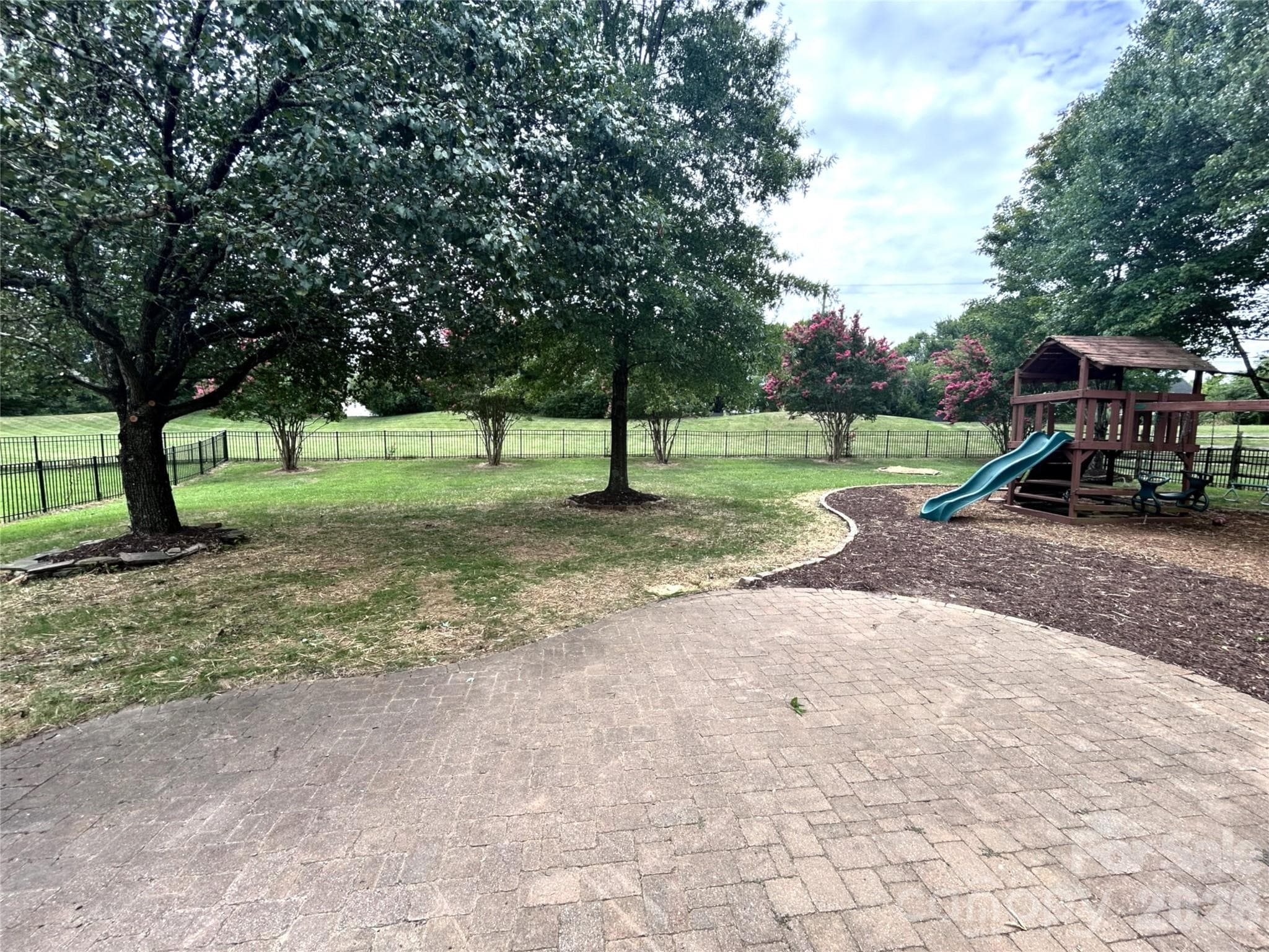 Rear yard - 2127 Copperplate Road, Charlotte