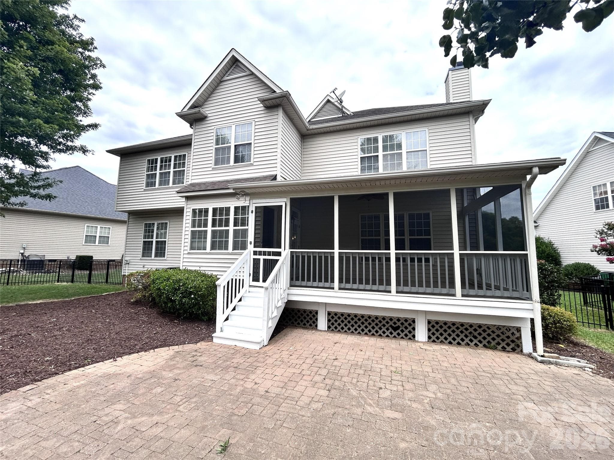Rear of house - 2127 Copperplate Road, Charlotte